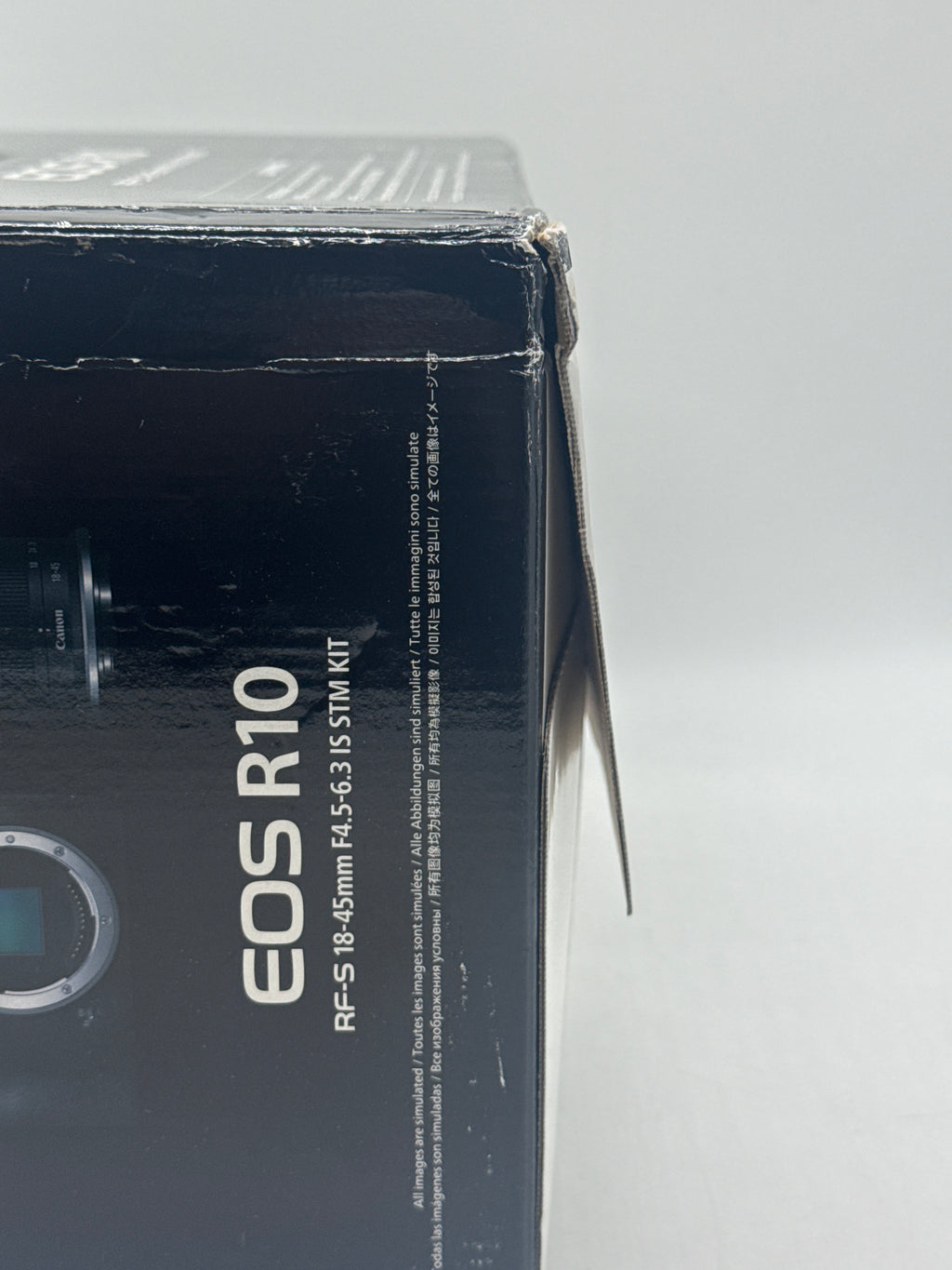 Canon EOS R10 24MP Mirrorless w/ RF-S 18-45mm Lens Black - New (Damaged Box)