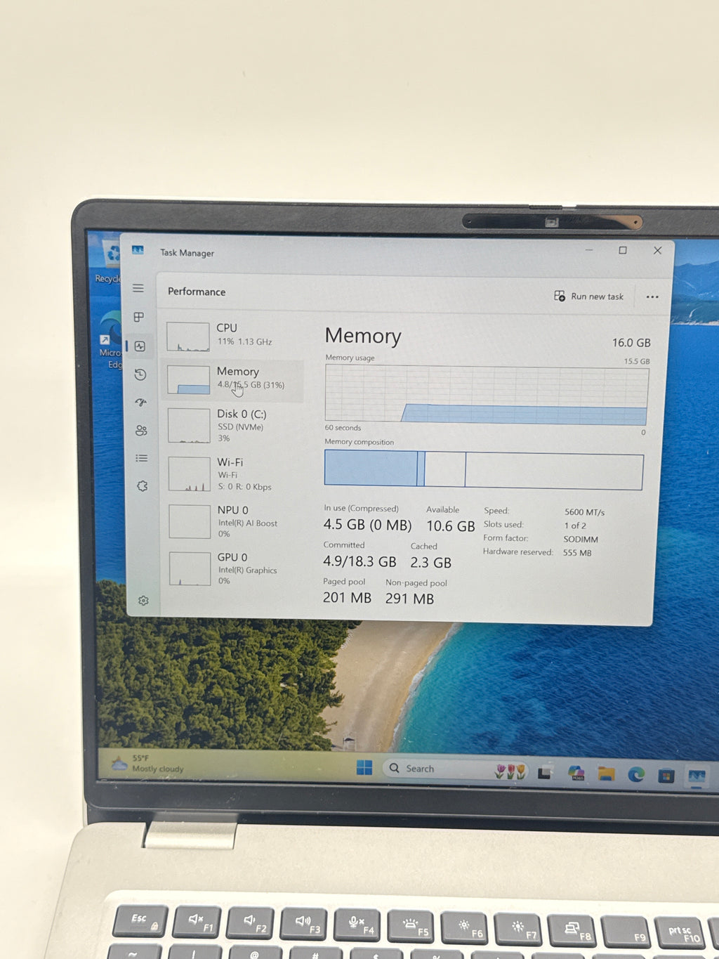 Dell Pro 14 14" Core Ultra 5 235U 2.0GHz 16GB RAM 512GB SSD Gray Used