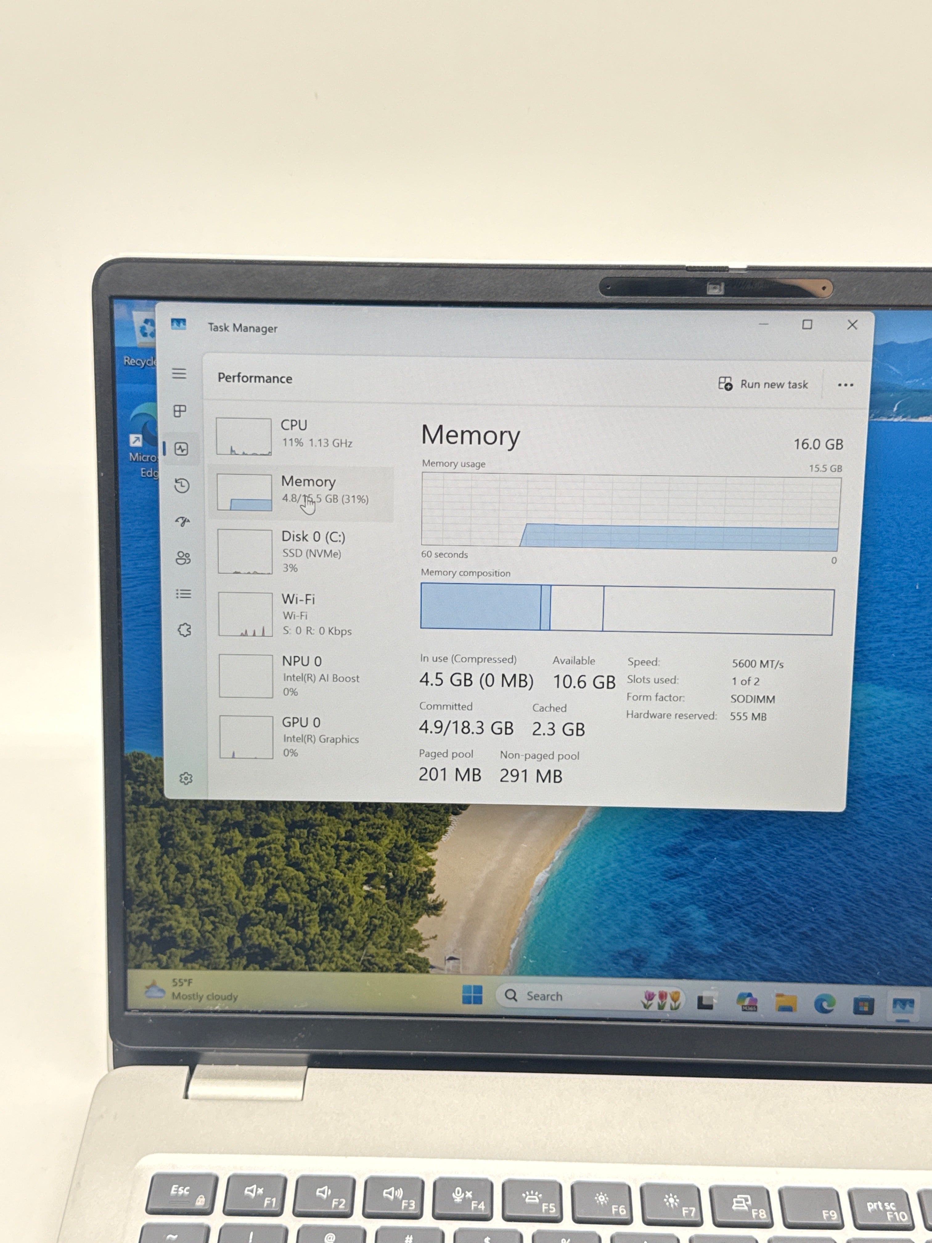 Dell Pro 14 14" Core Ultra 5 235U 2.0GHz 16GB RAM 512GB SSD Gray Used