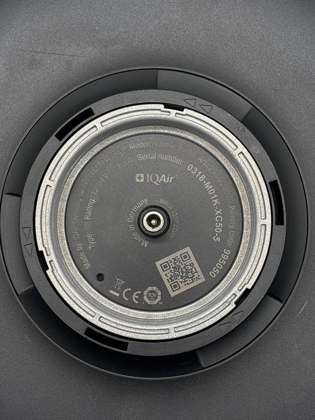 IQAir Atem Car HyperHEPA Portable Air Purifier