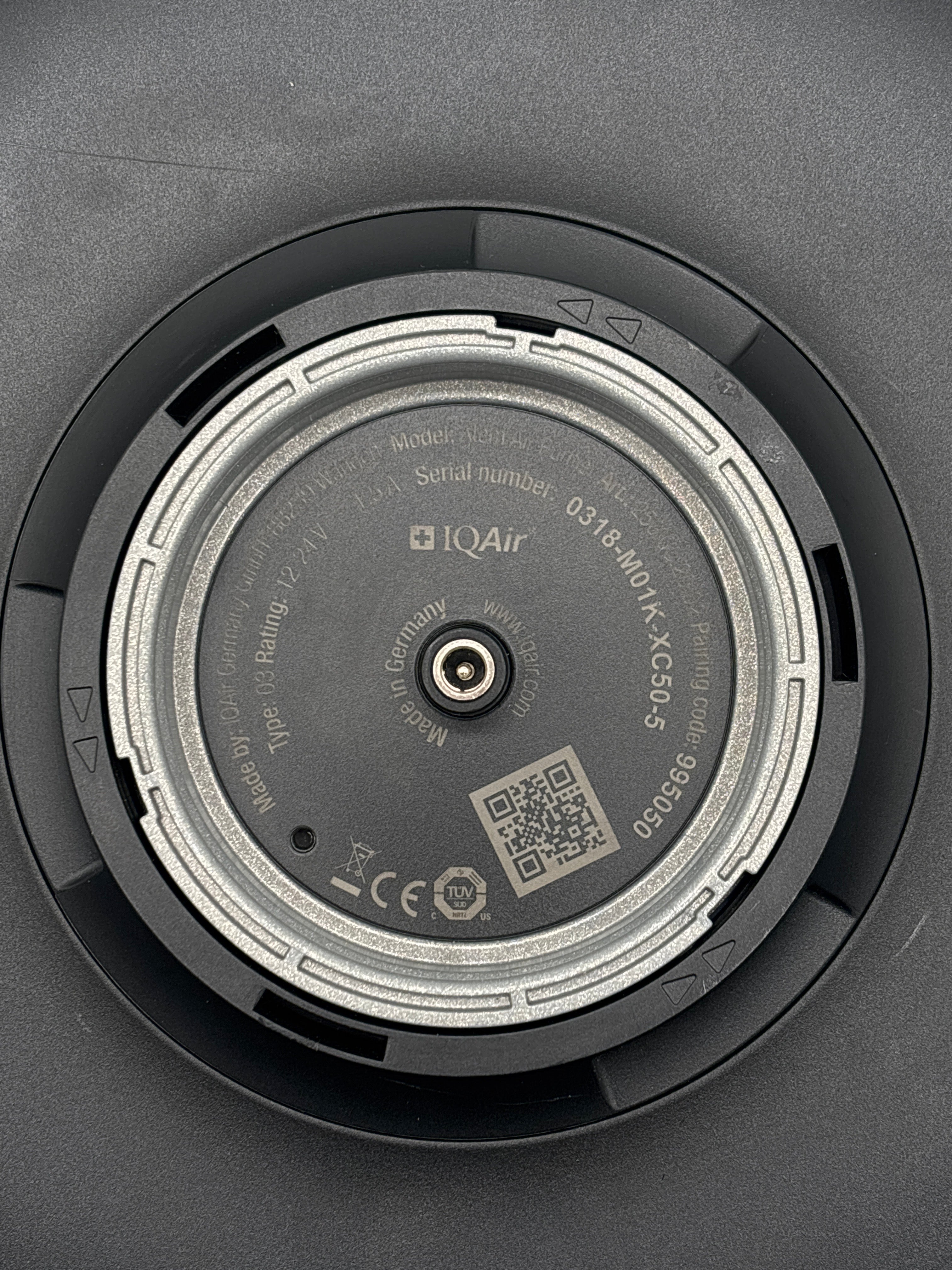 IQAir Atem Car HyperHEPA Portable Air Purifier