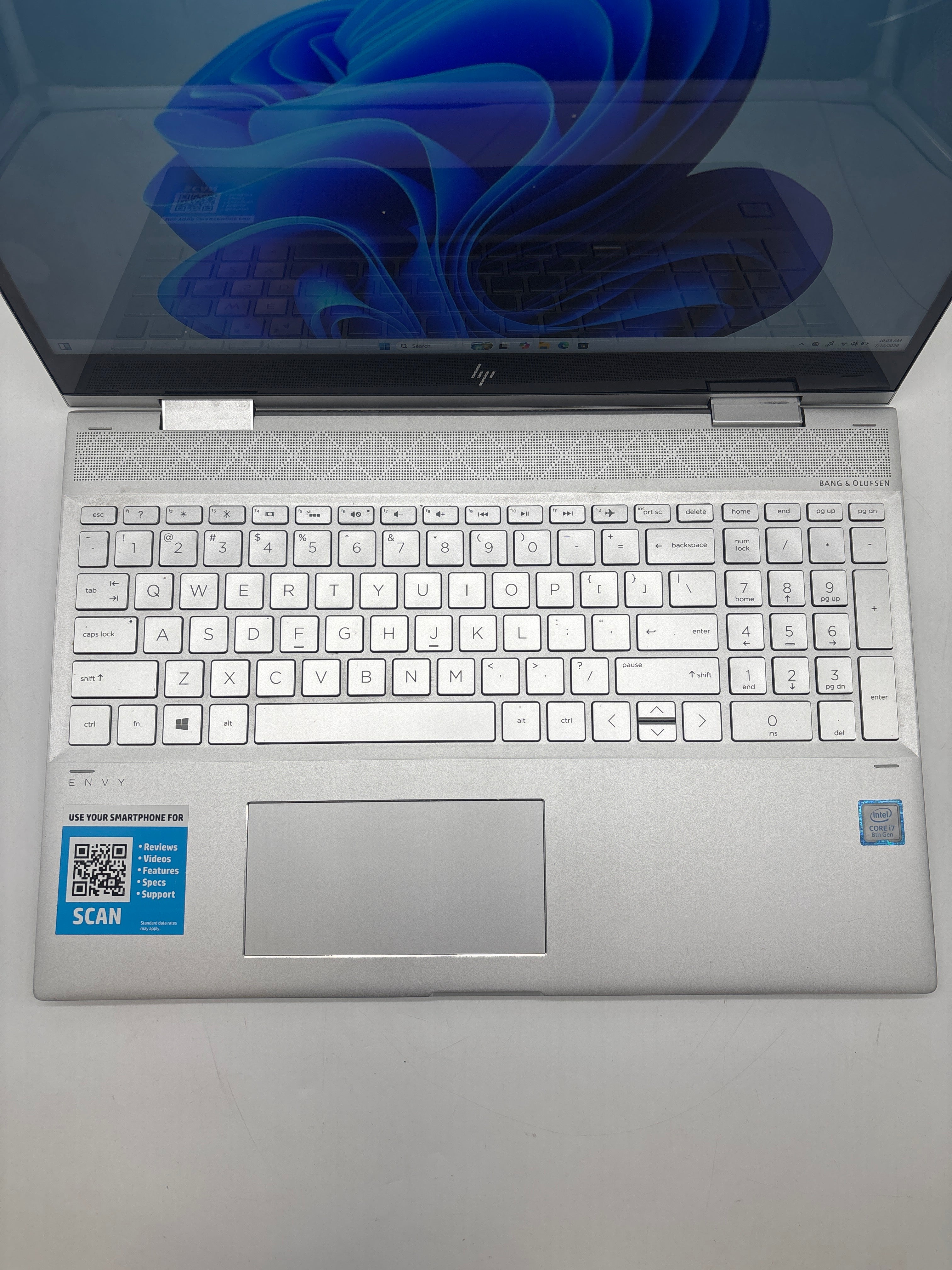 HP Envy x360 15-CN1065NR 15.6" Core i7-8565U 8GB RAM 128GB SSD - For Parts