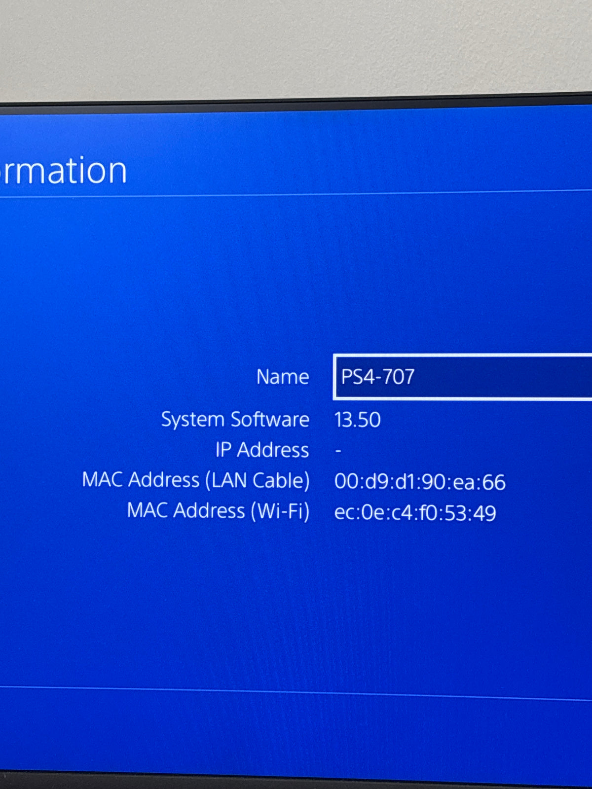 Sony PlayStation 4 CUH-1115A 500GB  Console Black with Controller - Used