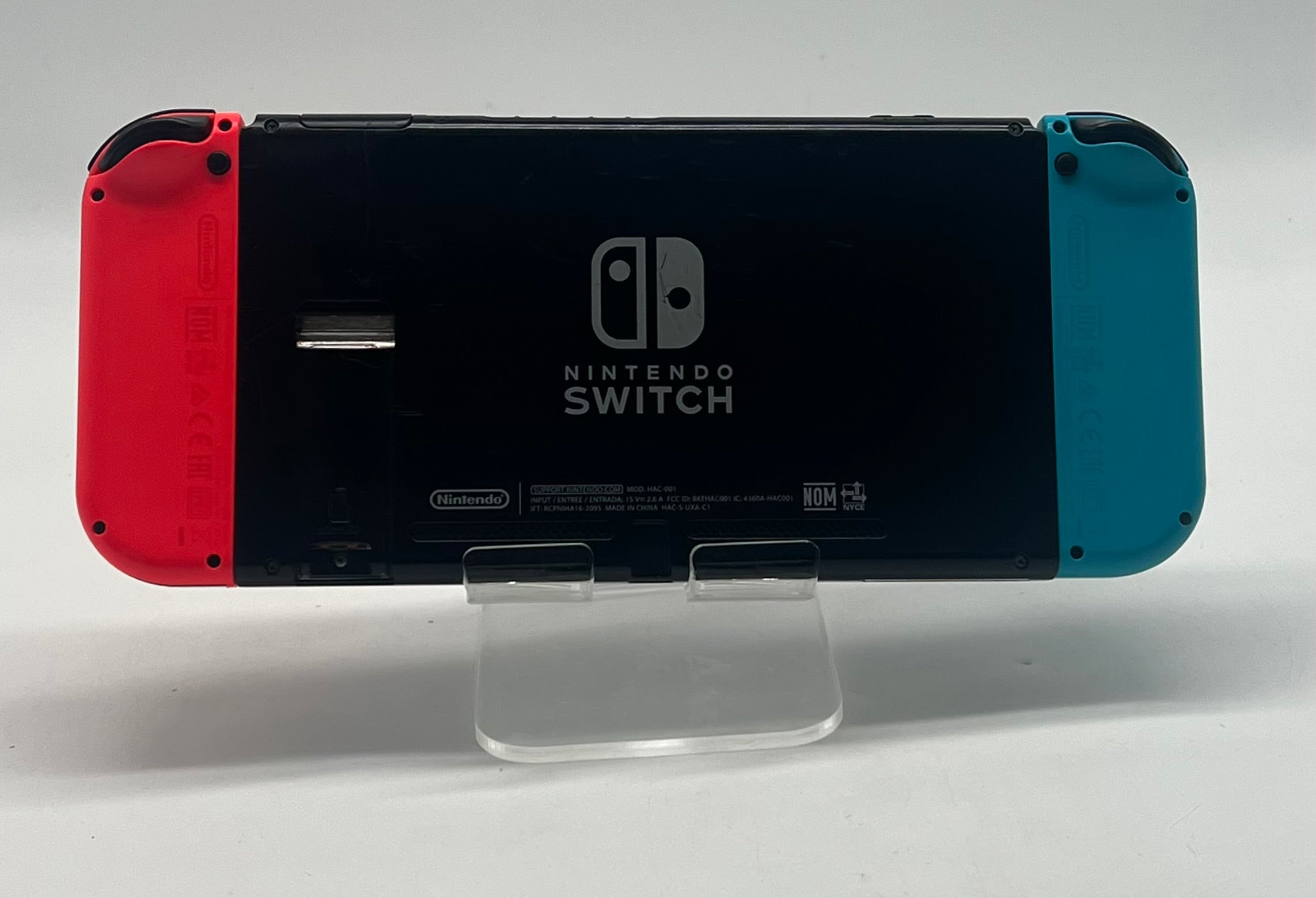 Nintendo Switch (HAC-001) 32GB JoyCons Blue/Red - Used