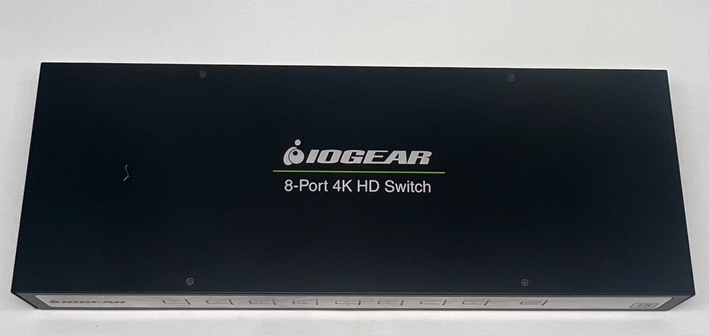 IOGEAR GHSW8481 8-Port HD Audio Video Switch RS232 - Used