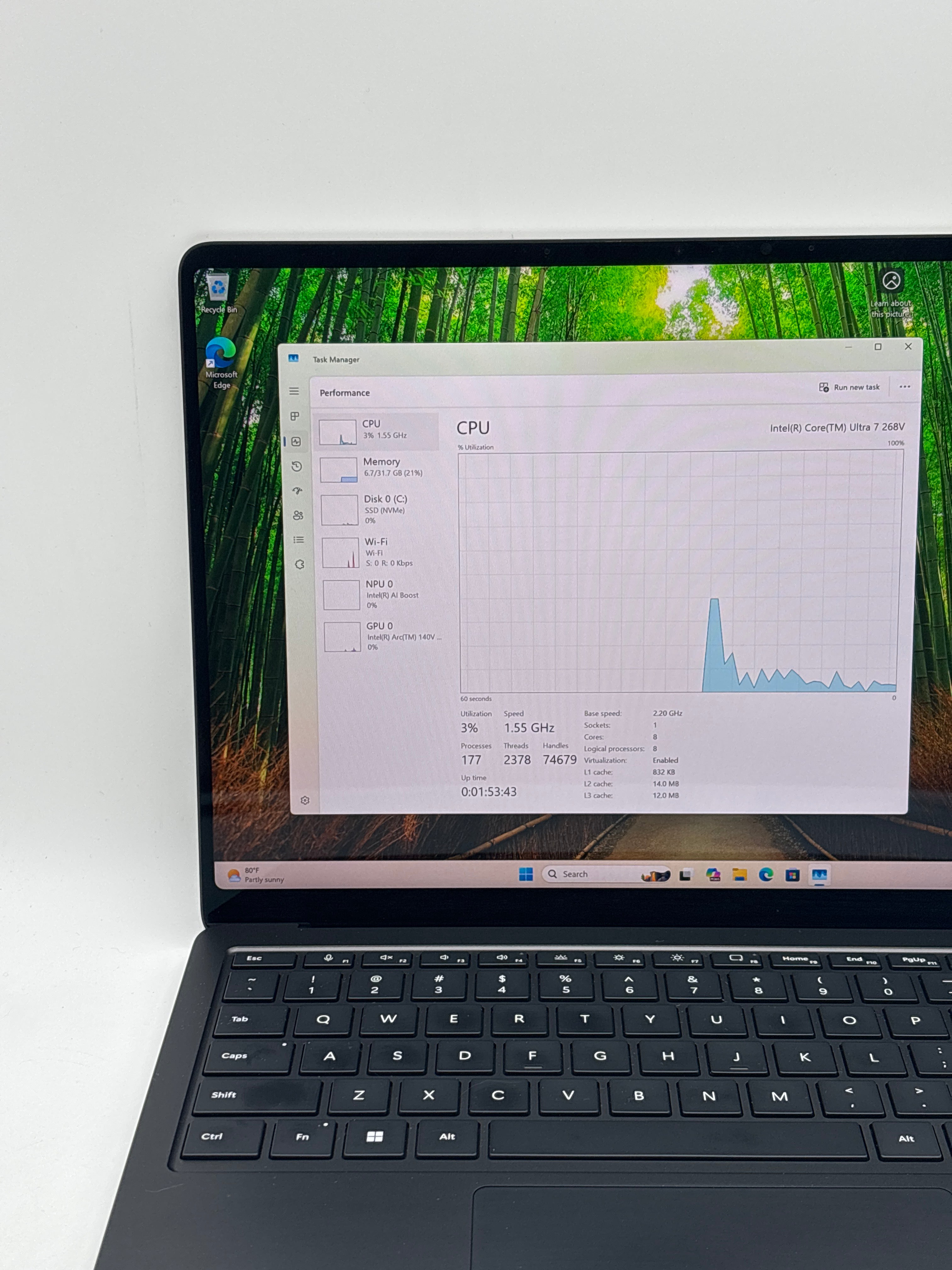 Microsoft Surface Laptop 7 2107 Ultra 7 268V 32GB RAM 1TB SSD - For Parts (READ)