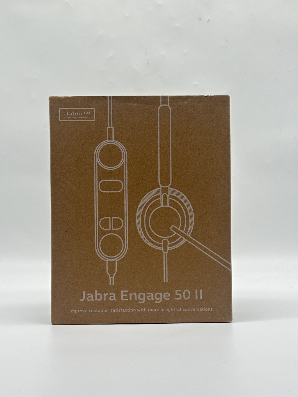 Jabra Engage 50 II USB-C/A Stereo Headset Busylight Black - Open Box