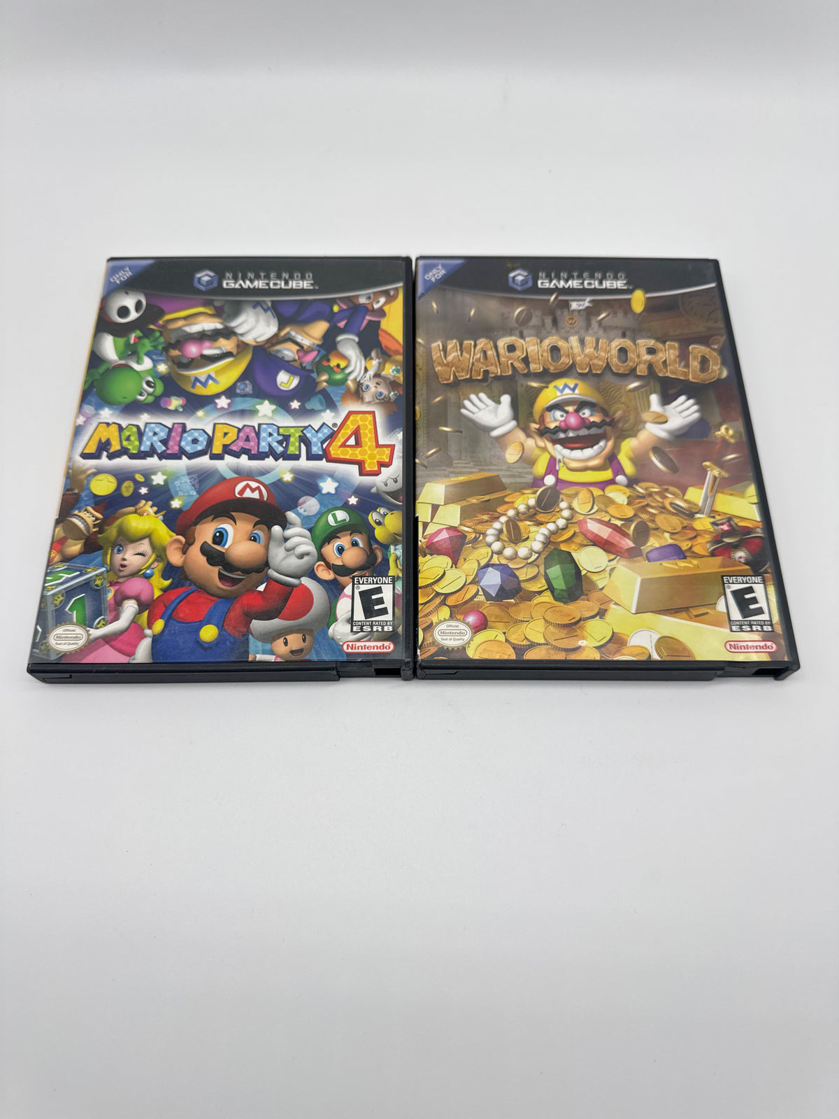 Nintendo GameCube Mario Party 4 Wario World Bundle - Used