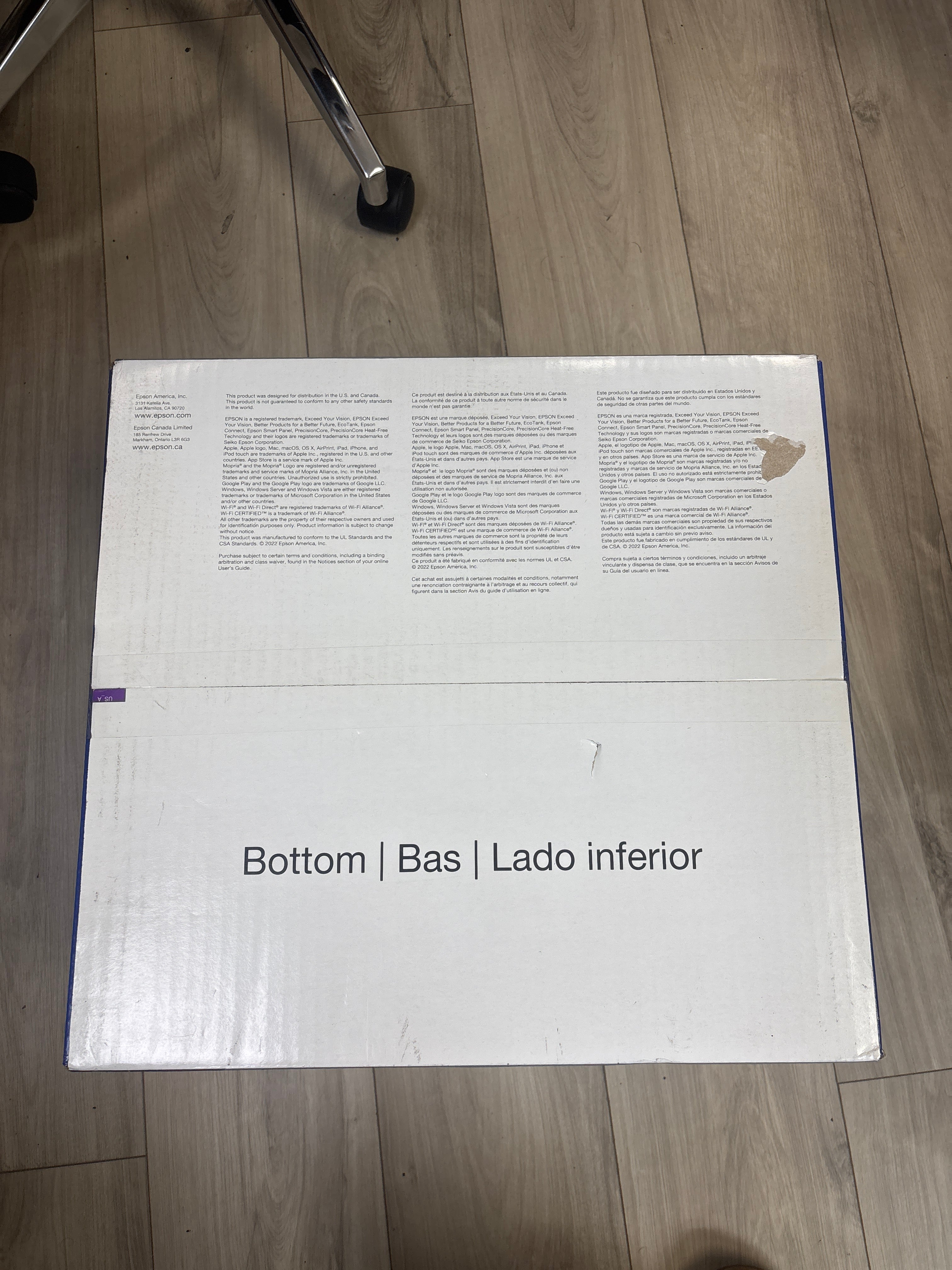 Epson ET-4810 Printer White New In Box