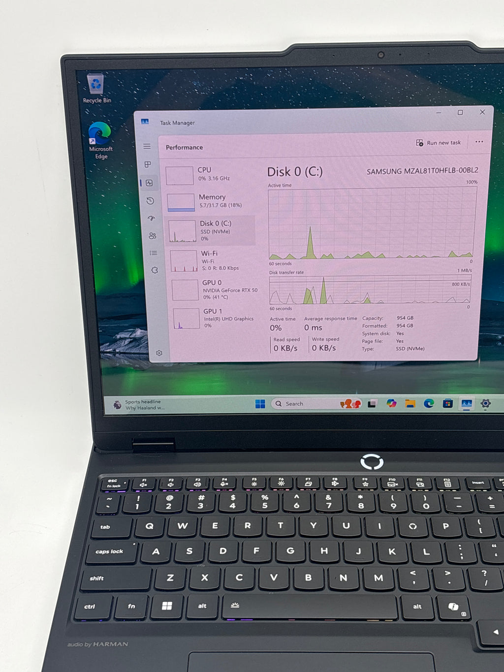 Lenovo Legion 5 15IRX10 i9-14900HX 32 GB RAM 1 TB SSD RTX 5070