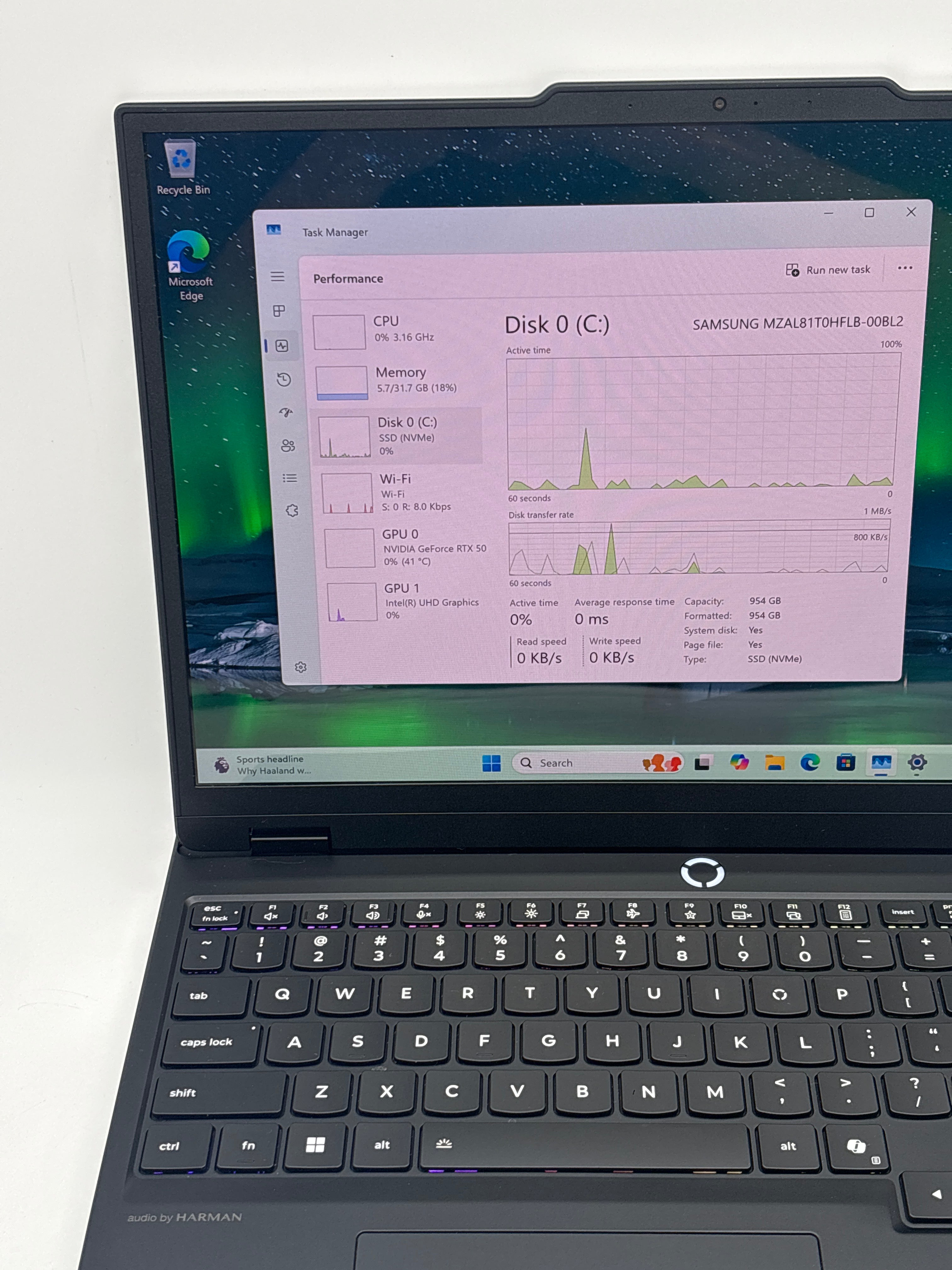 Lenovo Legion 5 15IRX10 i9-14900HX 32 GB RAM 1 TB SSD RTX 5070