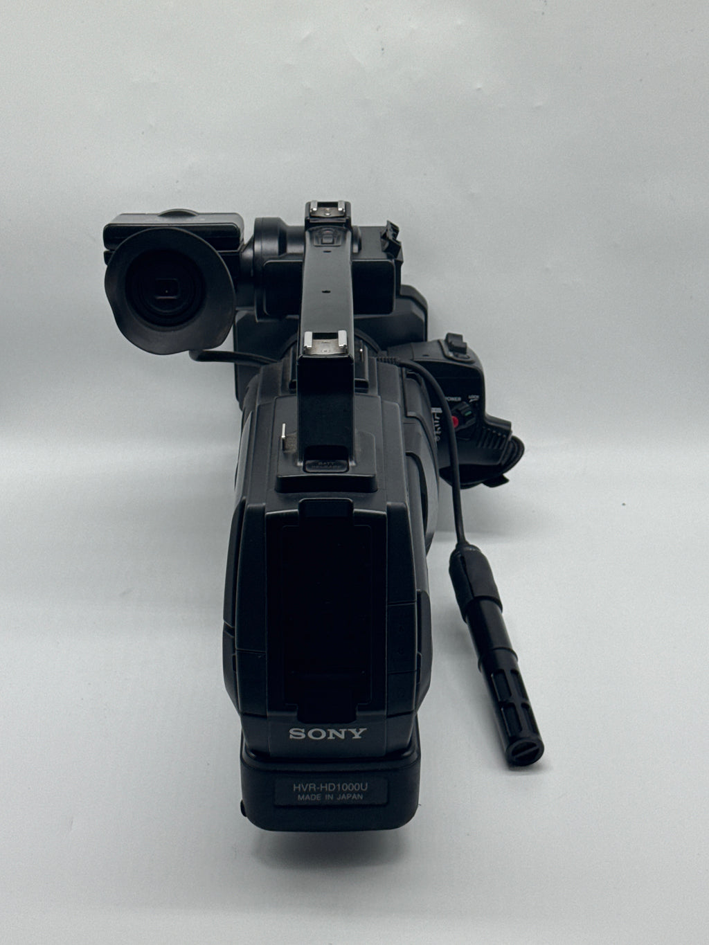 Sony HVR-HD1000U Shoulder-Mount HDV 1080i Camcorder 10x Zoom w/ Mic - For Parts