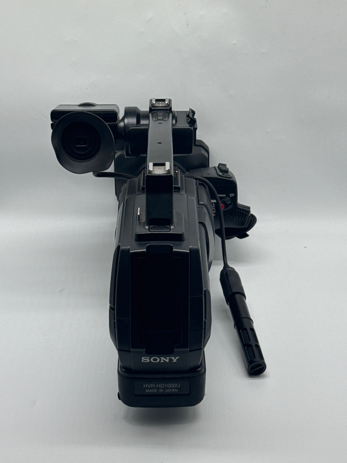 Sony HVR-HD1000U Shoulder-Mount HDV 1080i Camcorder 10x Zoom w/ Mic - For Parts