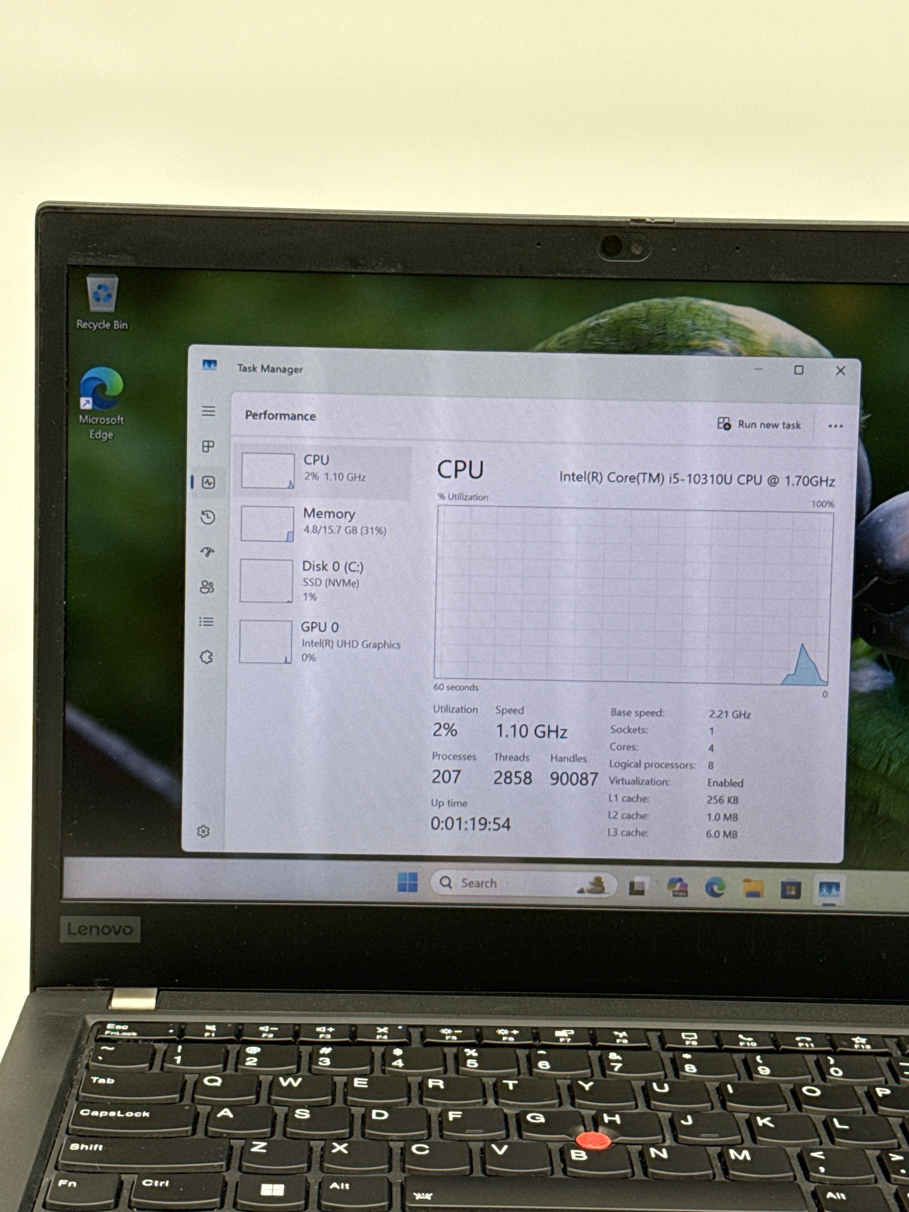 Lenovo ThinkPad T14 Gen 1 i5-1310U 16GB RAM 512GB SSD