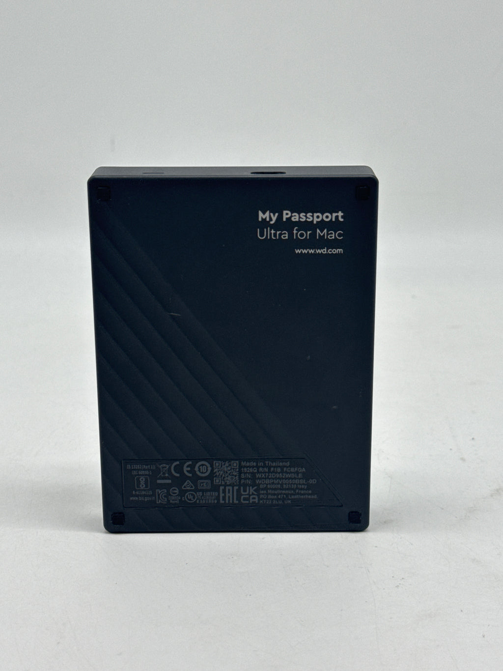 Western Digital My Passport Ultra For Mac 5TB Silver External Drive