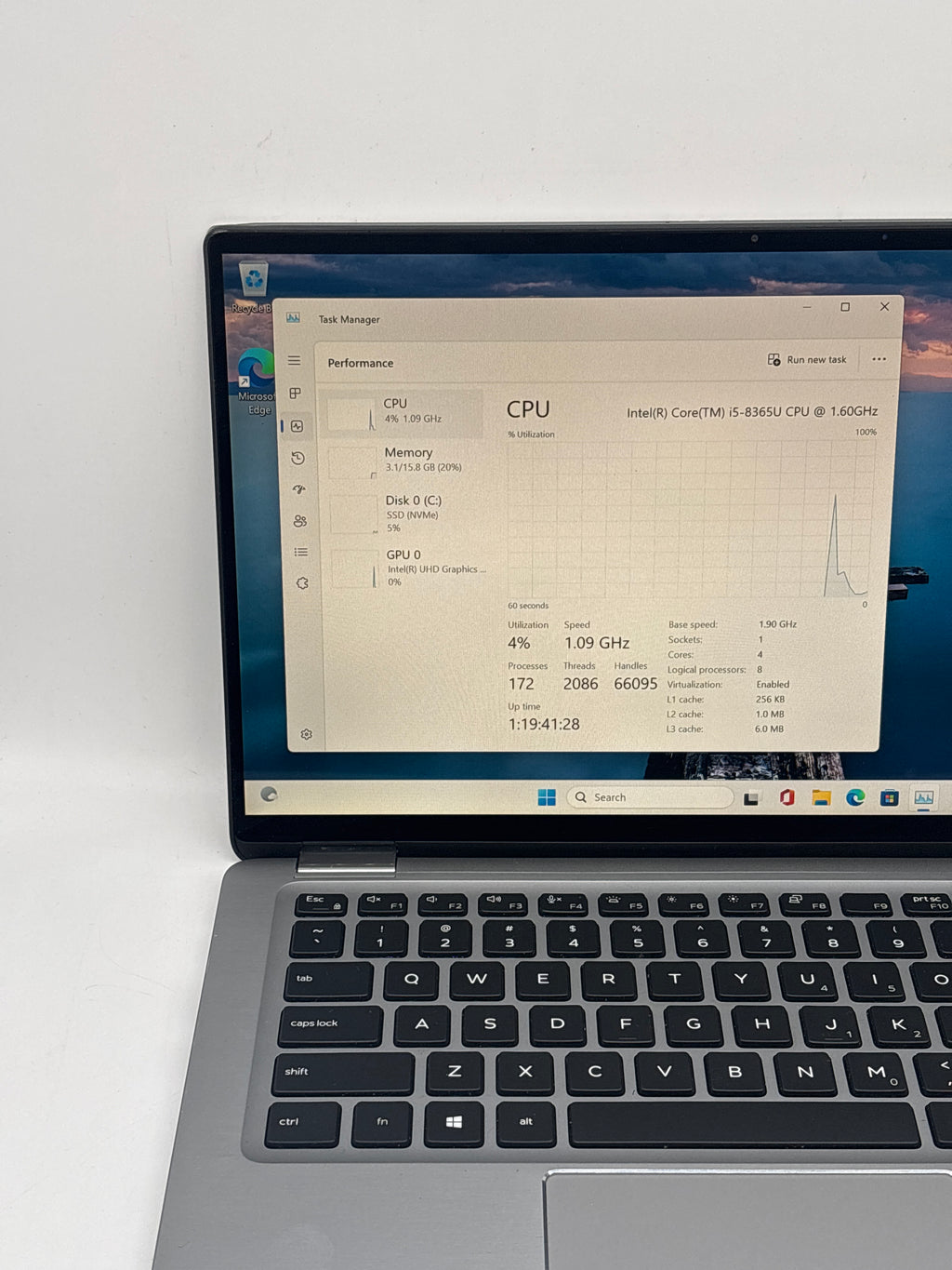 Dell Latitude 7400 2-in-1 14" Core i5-8365U 16GB RAM 512GB SSD Silver - Loose Hinge