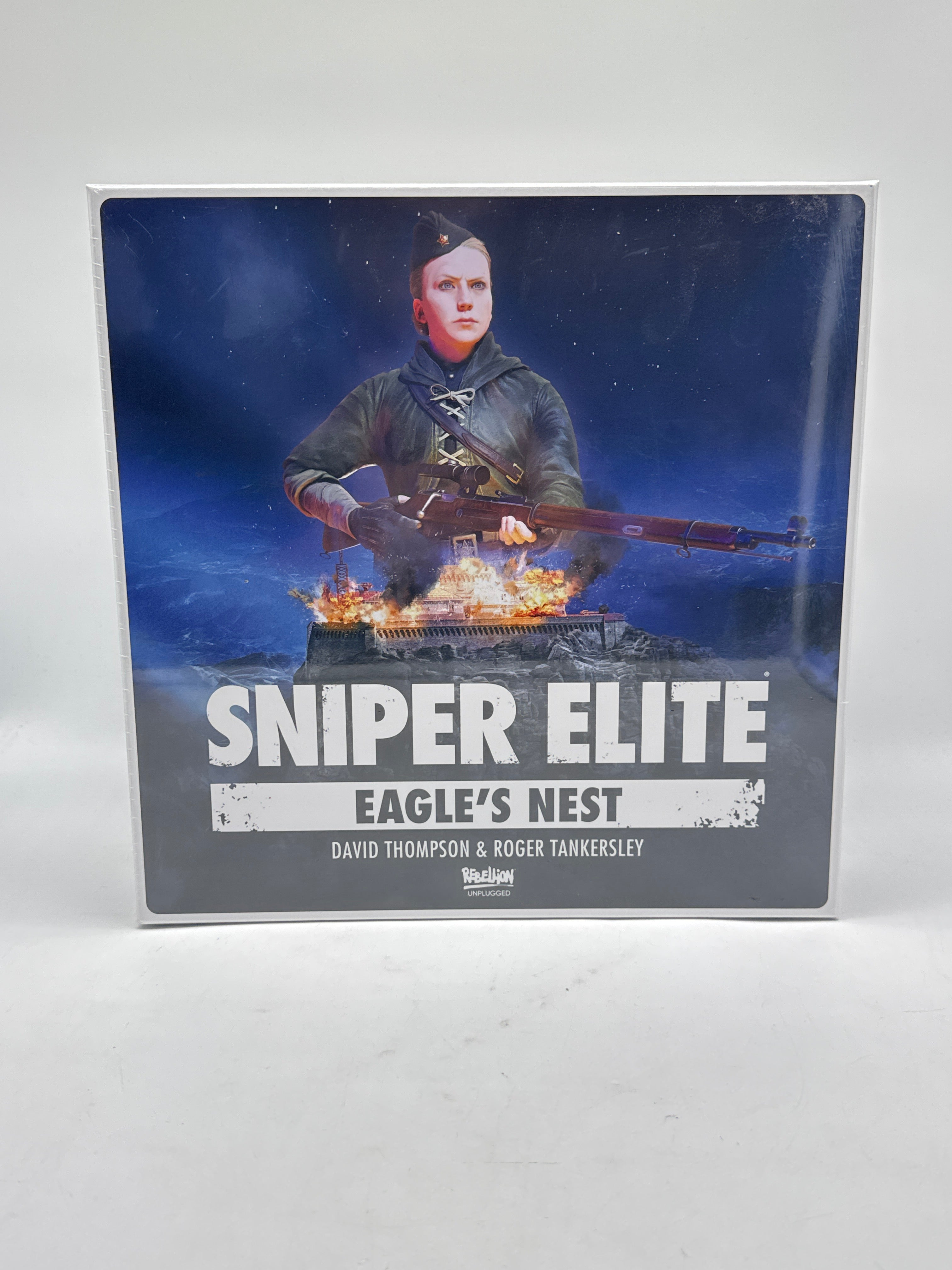 Sniper Elite The Board Game by Rebellion Unplugged Bundle - New In Box