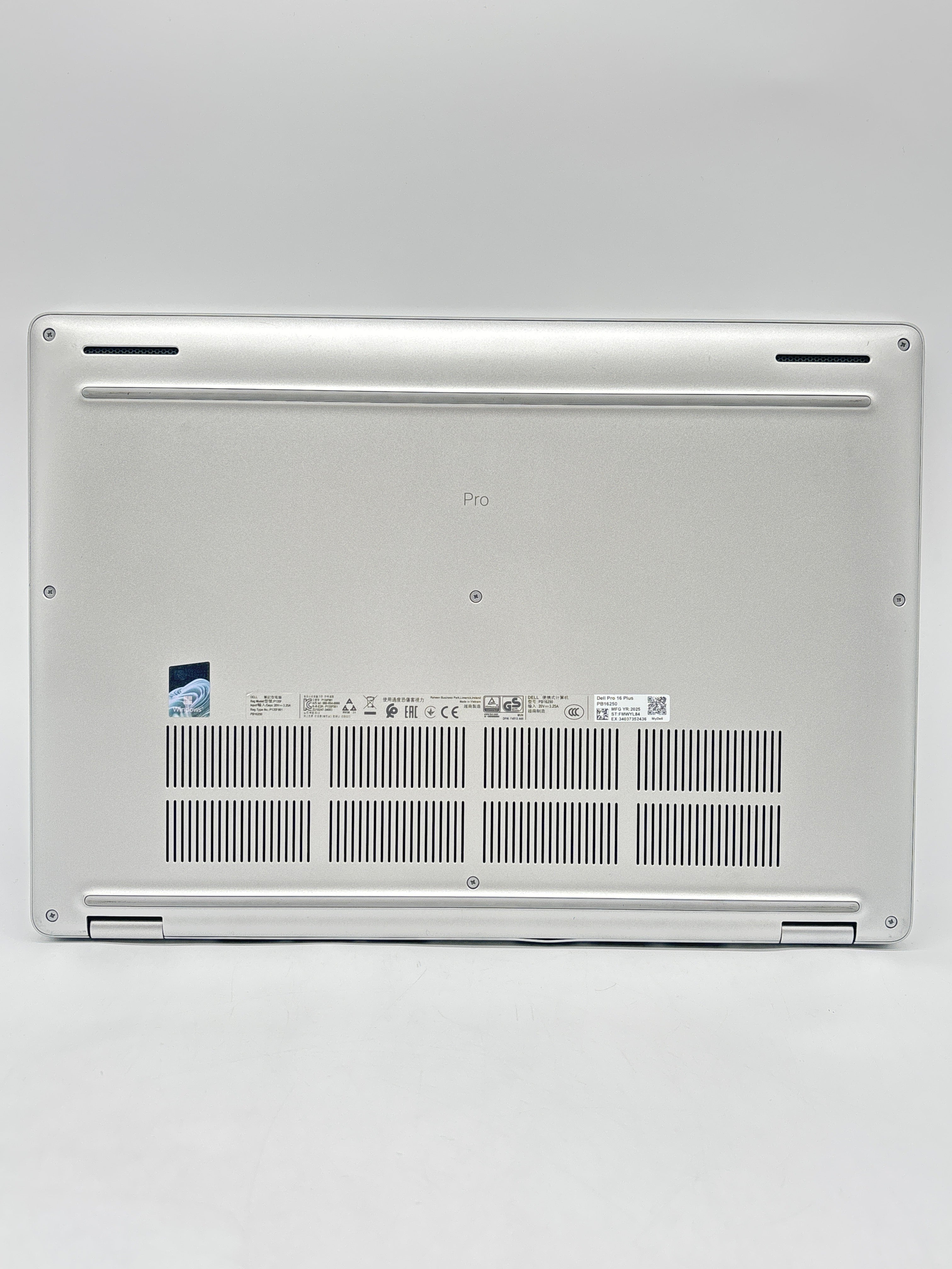 Dell Pro 16 Plus Ultra 7 268V 32GB RAM 1TB SSD Silver