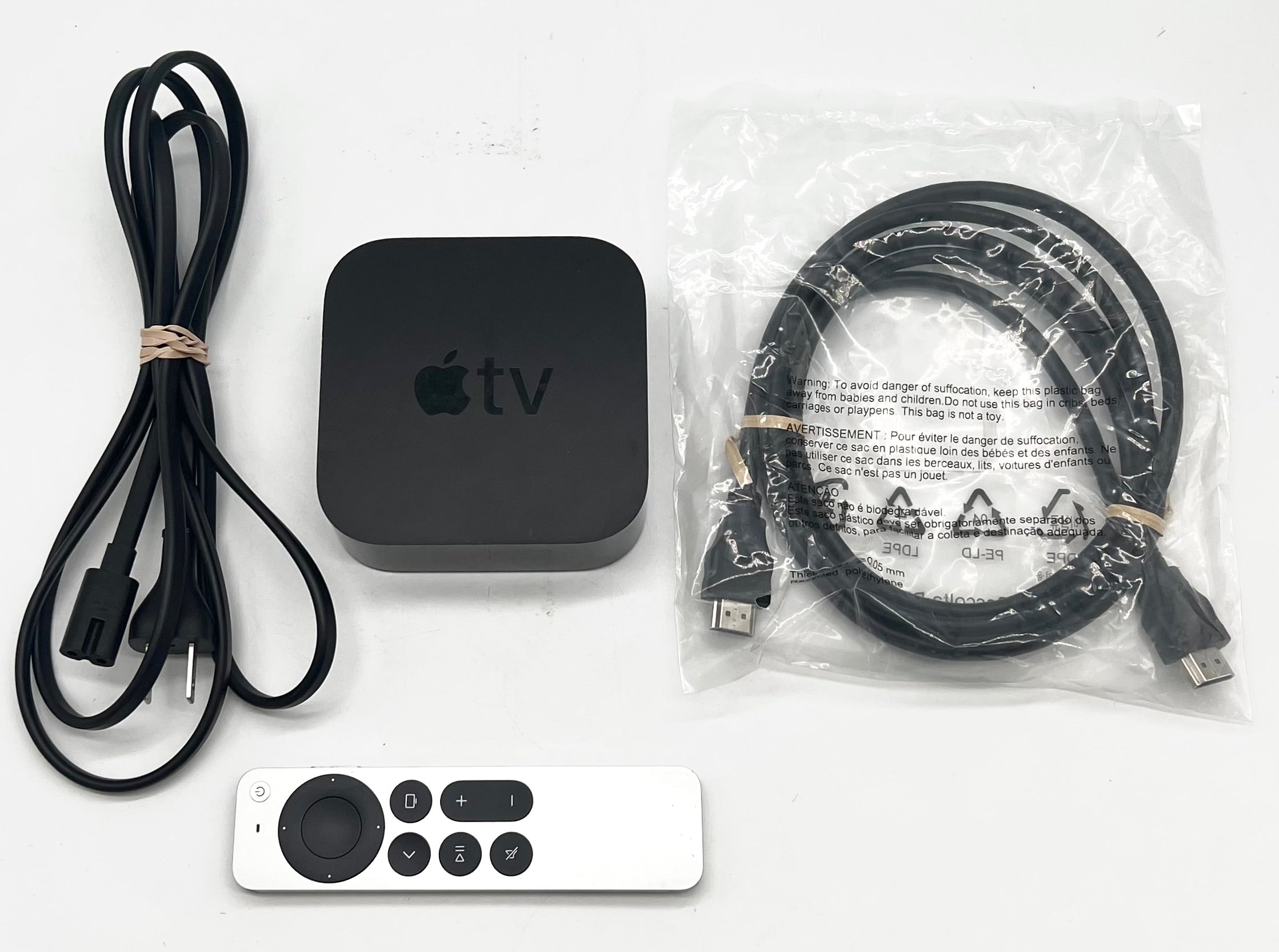 Apple TV 4K 2nd Generation Remote Included - Used