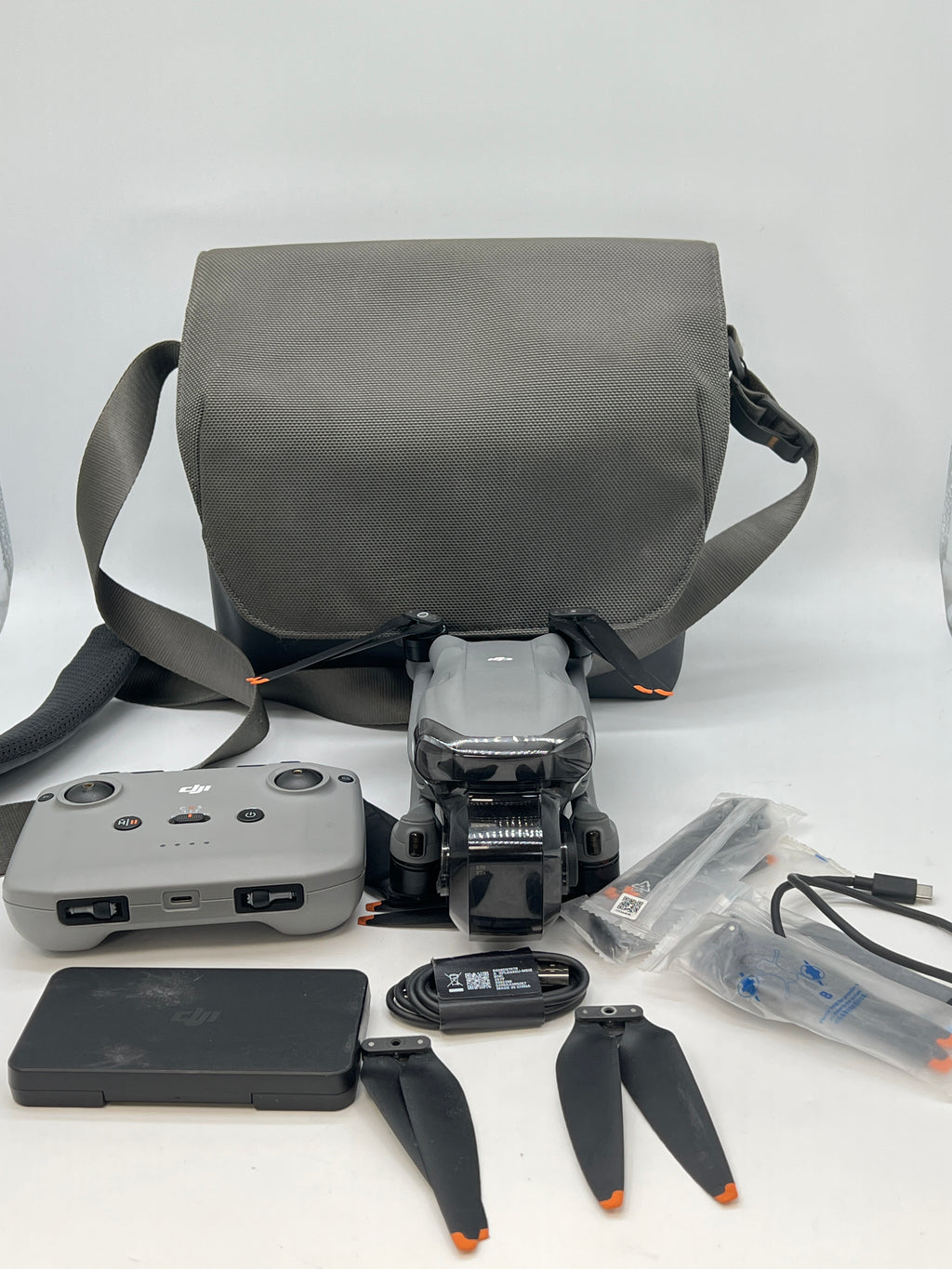 DJI Air 3S Fly More Combo RC-N3 Drone 1"CMOS Wide Angle 4K - For Parts Read