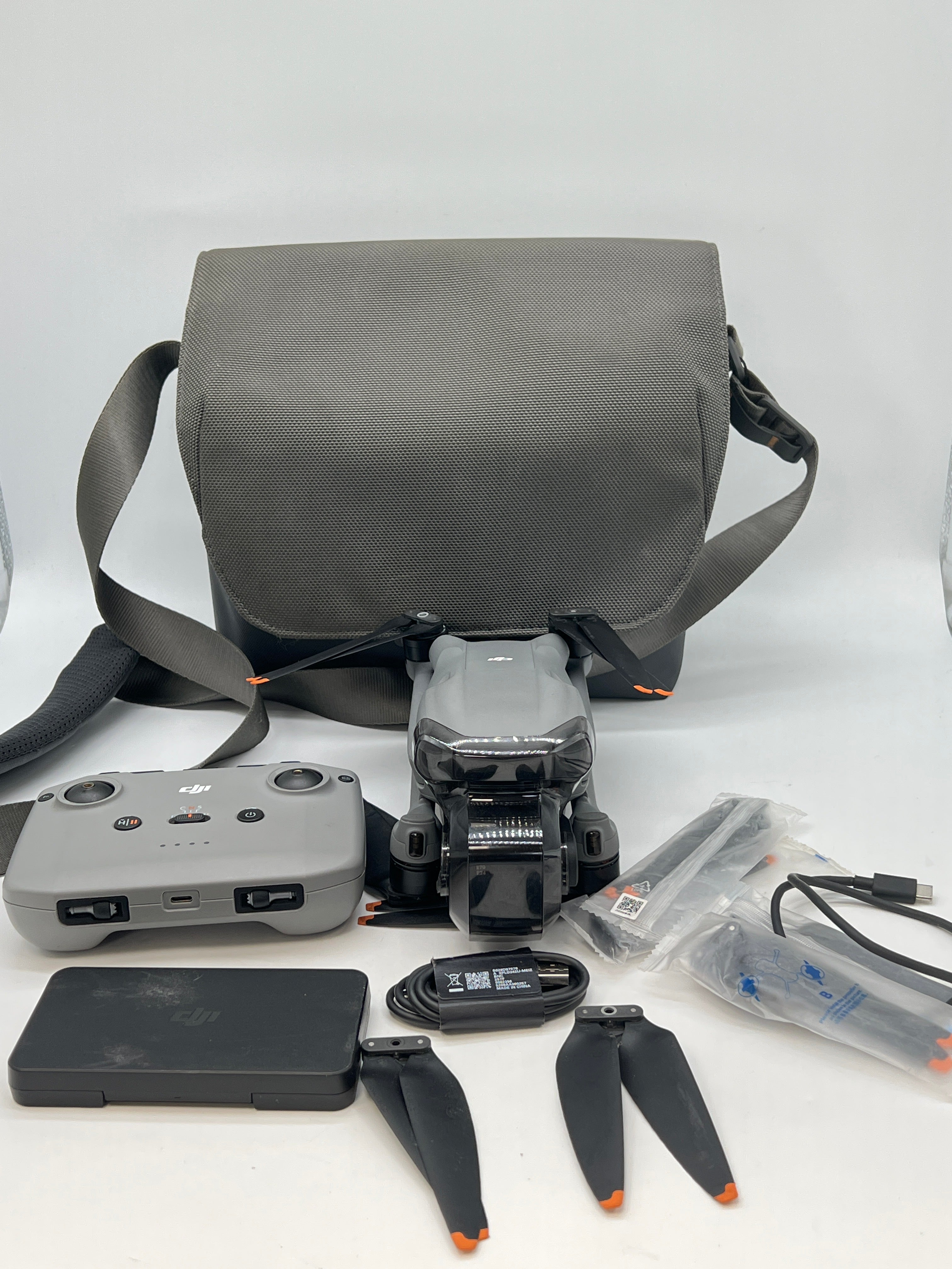 DJI Air 3S Fly More Combo RC-N3 Drone 1"CMOS Wide Angle 4K - For Parts Read