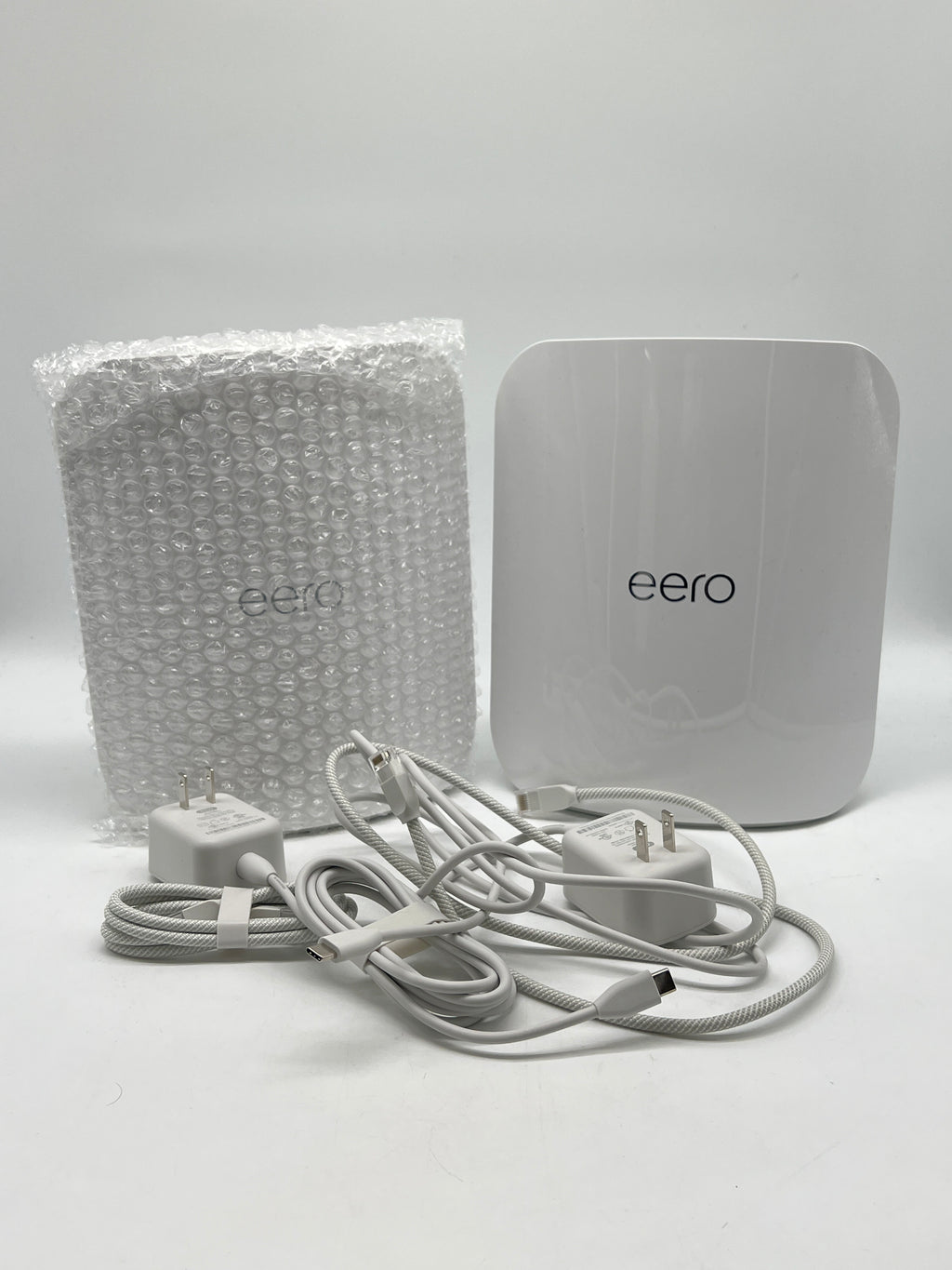 Lot of 2 eero Max 7 Tri-Band Mesh Wi-Fi Router - Powered By Frontier