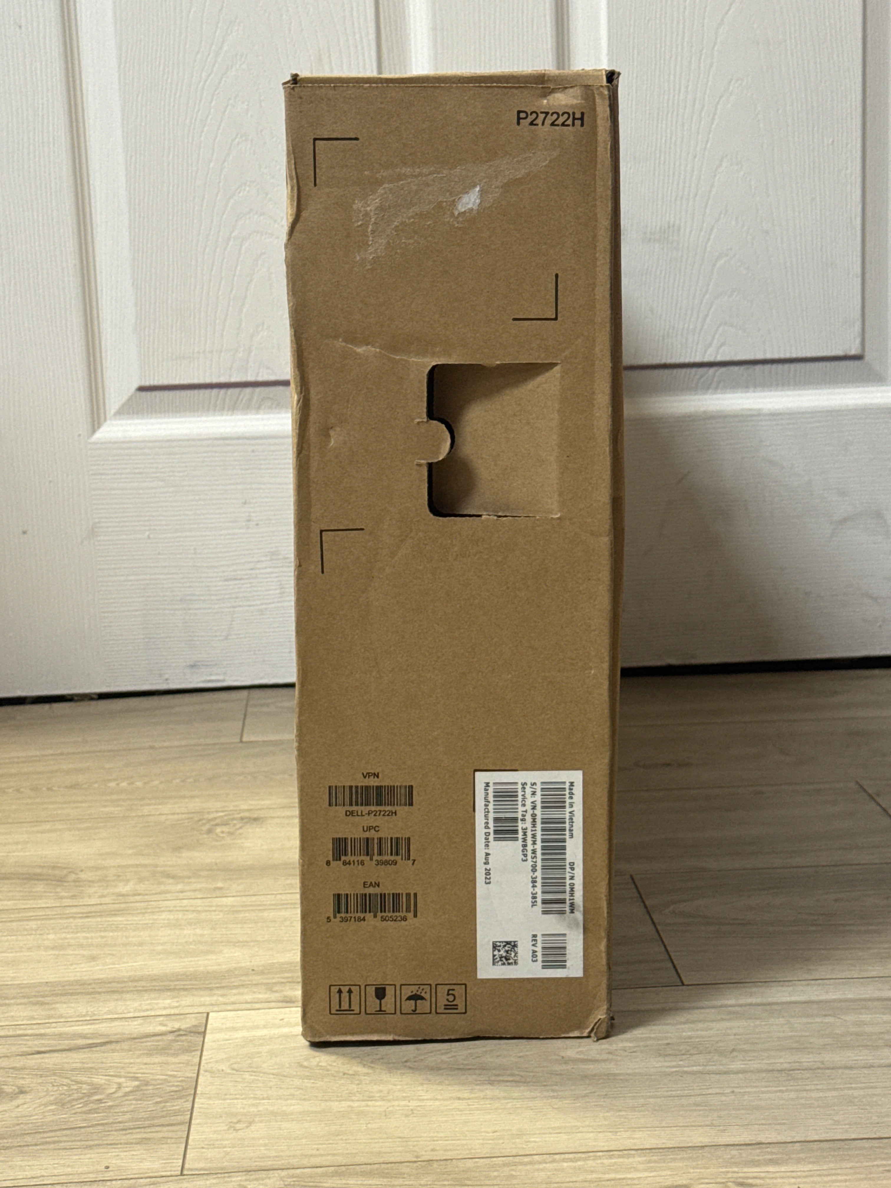 Dell P2722H 27" Full HD IPS LED Monitor - Open Box