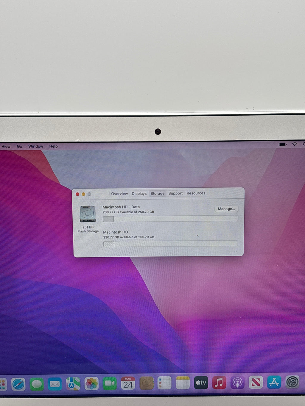 Apple MacBook Air A1466 i5 8GB RAM 256GB SSD