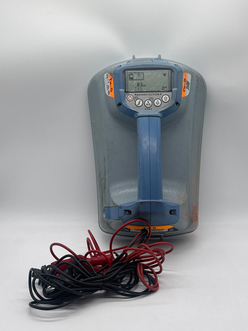 Radiodetection TX5 Utility Locating Signal Transmitter - For Parts [Broken Plastic Tab]