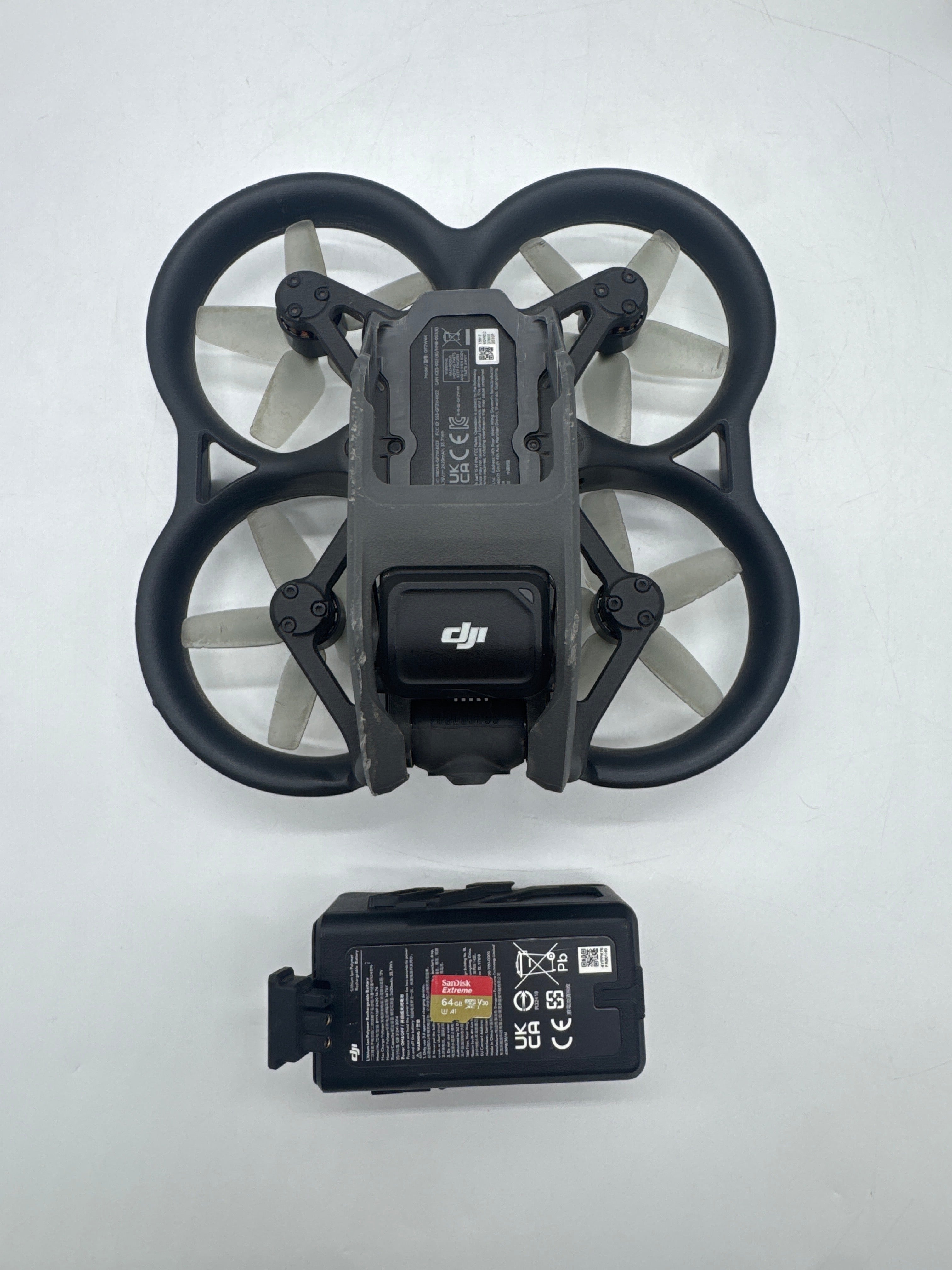 DJI Avata Drone Quadcopter w/ Battery, DJI RC Motion 2 - Used