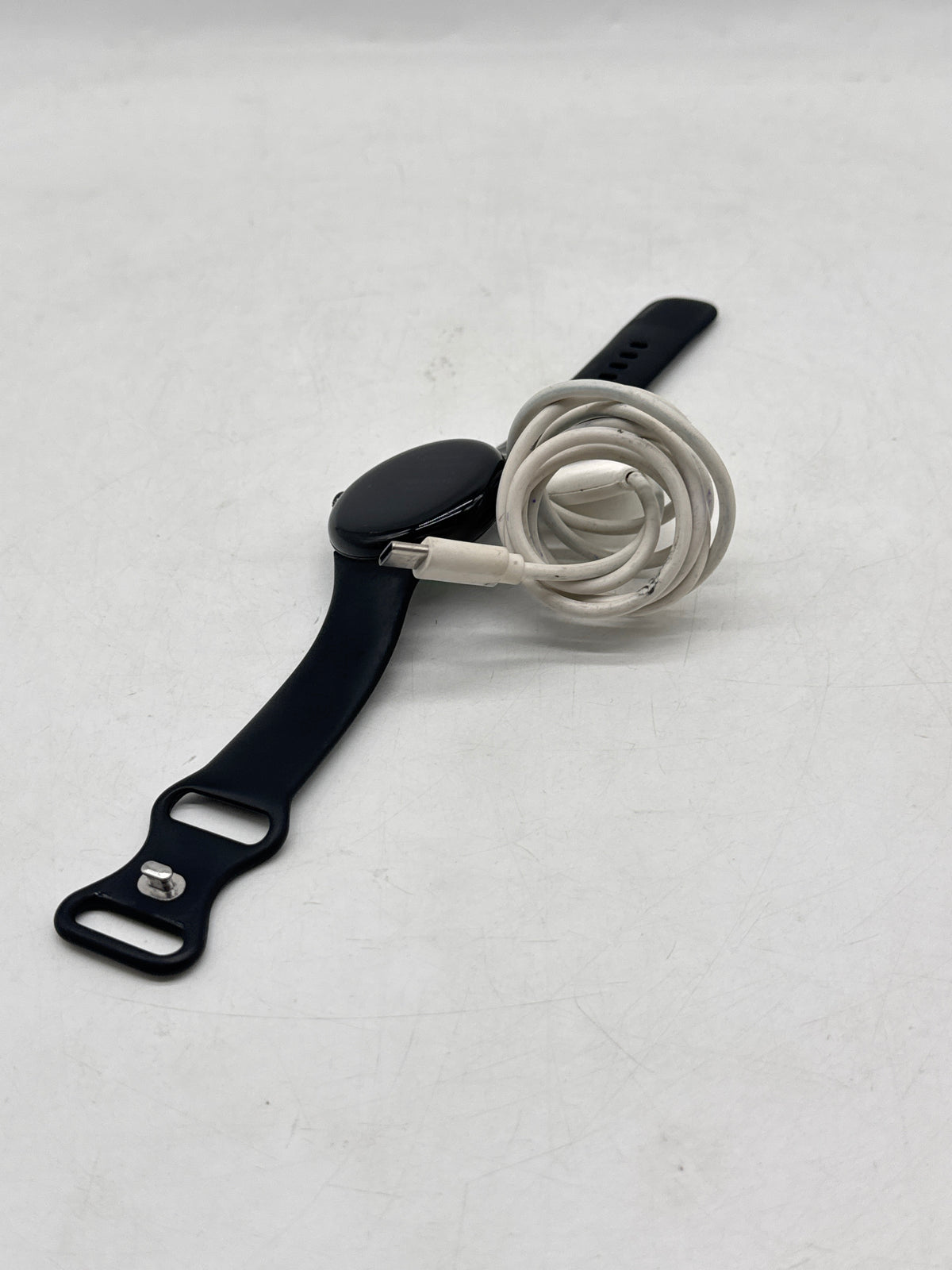 Google Pixel Watch 2 Aluminum 41MM GPS Matte Black Nike Band - Used