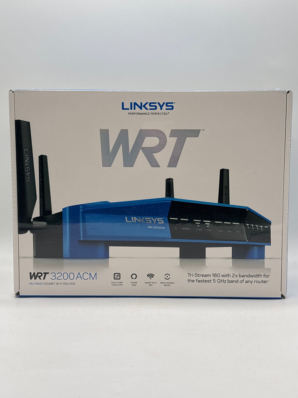 Linksys WRT3200 ACM Dual-Band WiFi Router - New In Box
