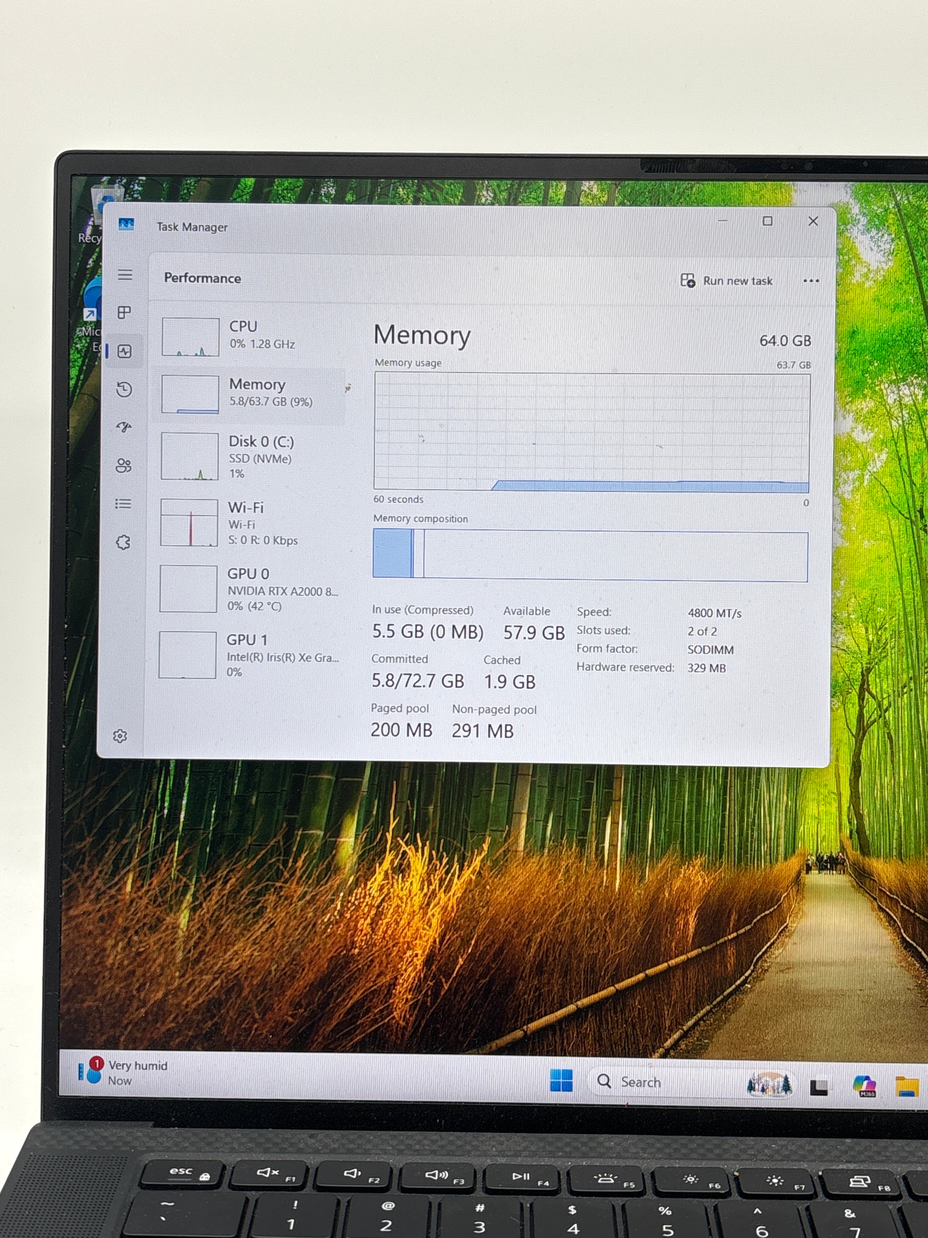 Dell Precision 5570 i9 64GB RAM 2TB SSD Black