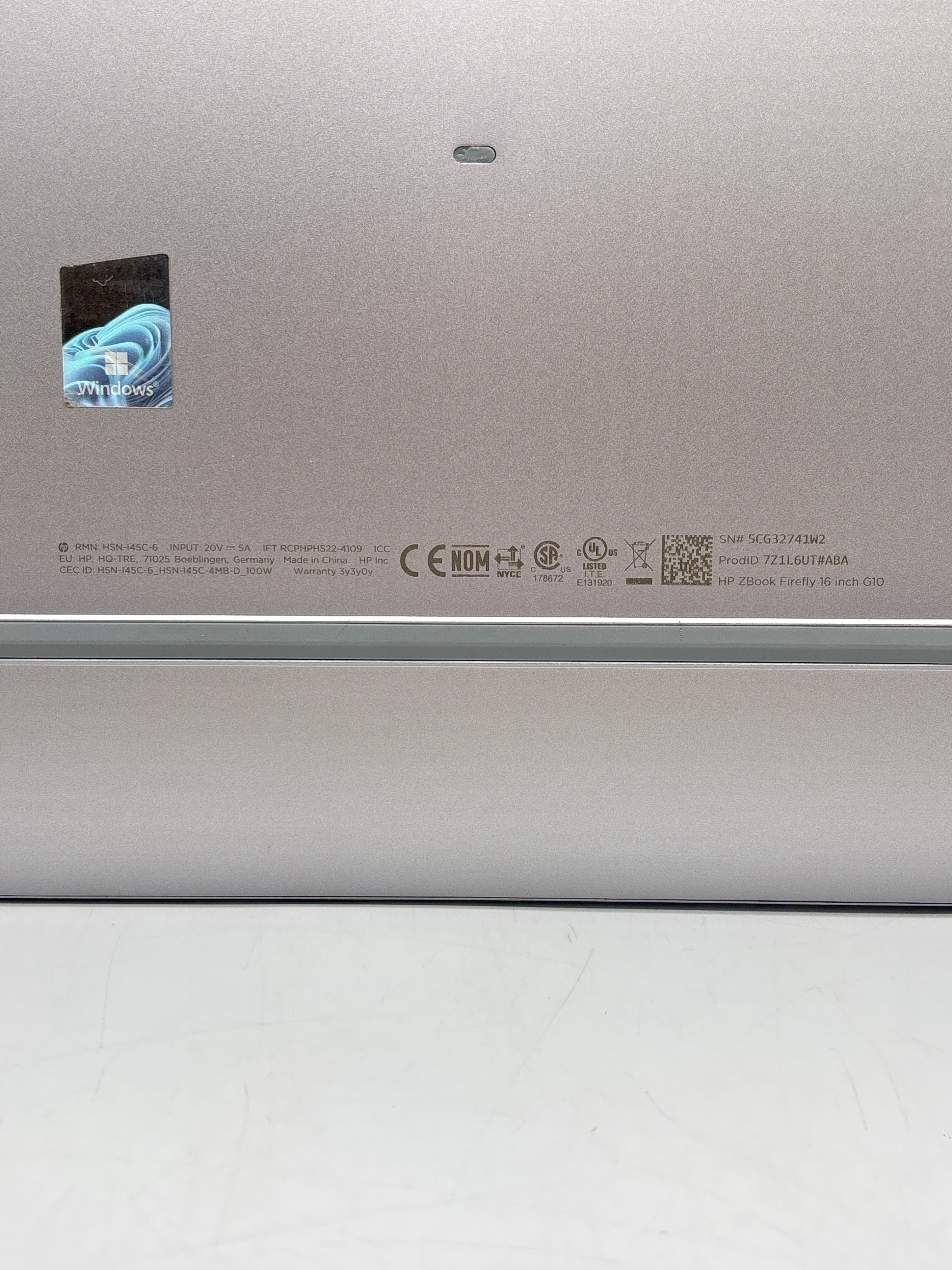 HP ZBook FireFly 16 G10 i7-1355U 16GB RAM 512GB SSD - For Parts (Bad speakers)