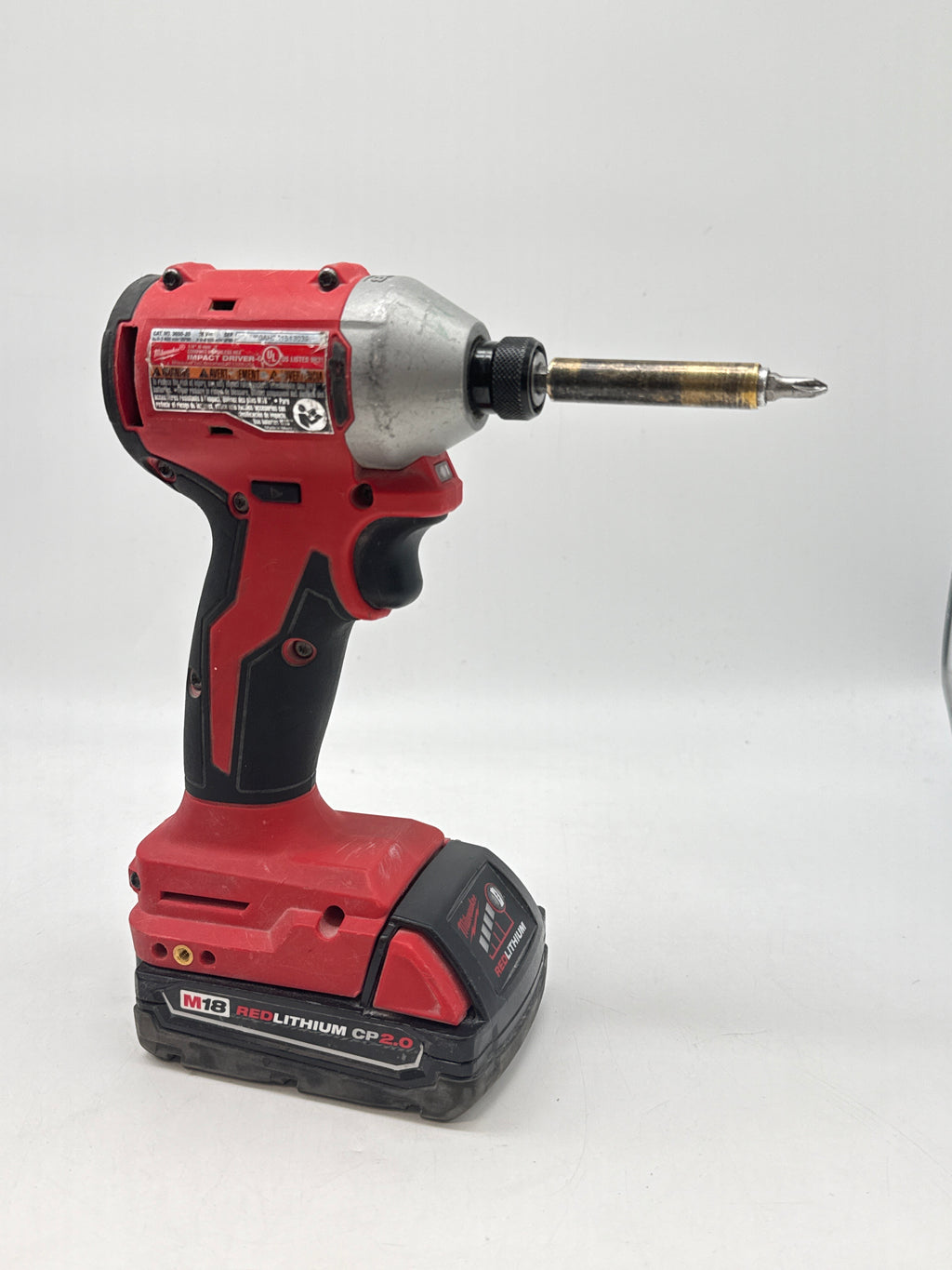 Milwaukee 3650-20 M18 FUEL Brushless 1/4" Impact Driver Kit w/ CP 2.0 Battery