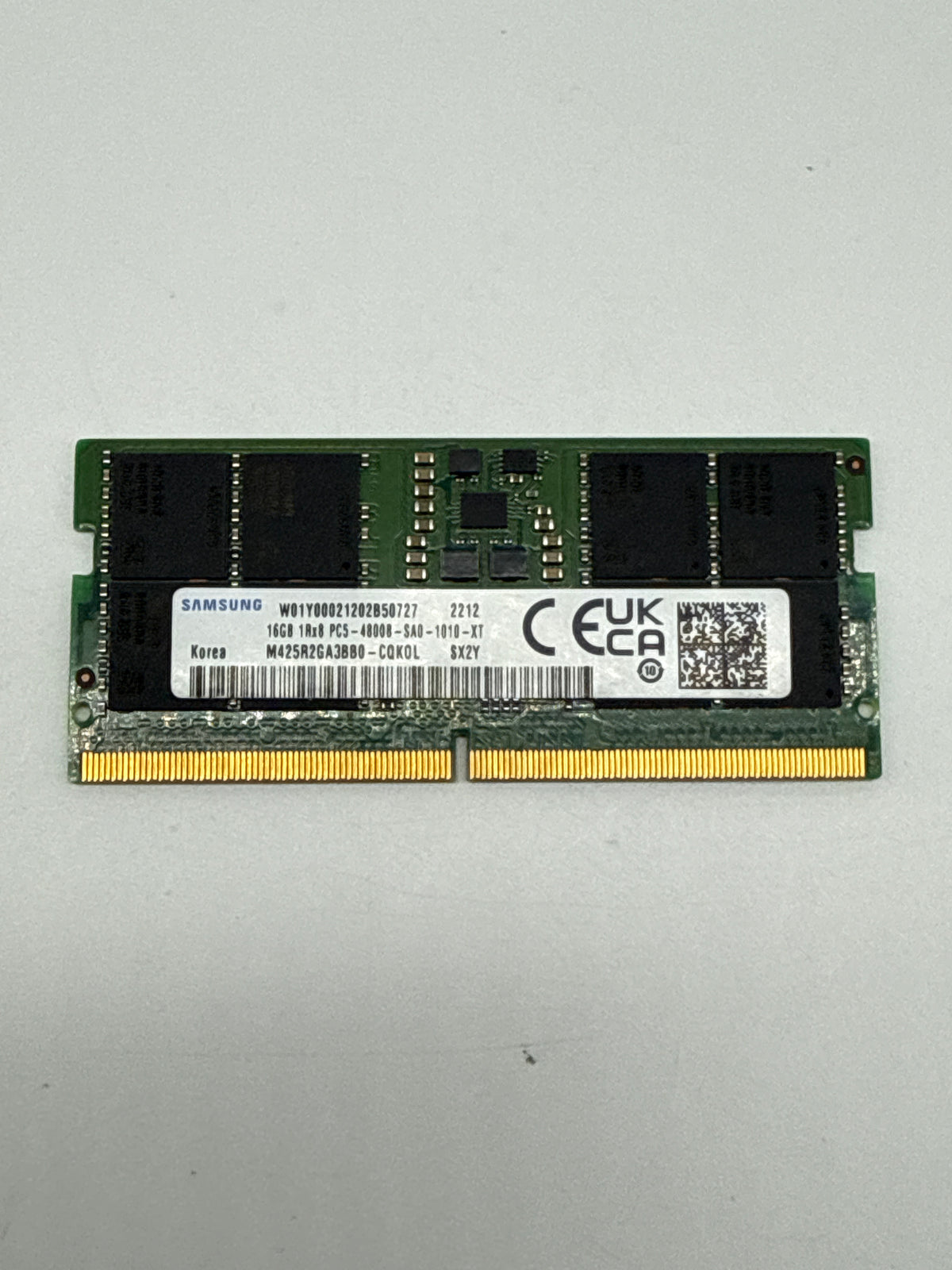 Lot of 3 Samsung M425R2GA3BB0-CQK0L 16GB DDR5-4800MHz PC5-4800B SODIMM RAM