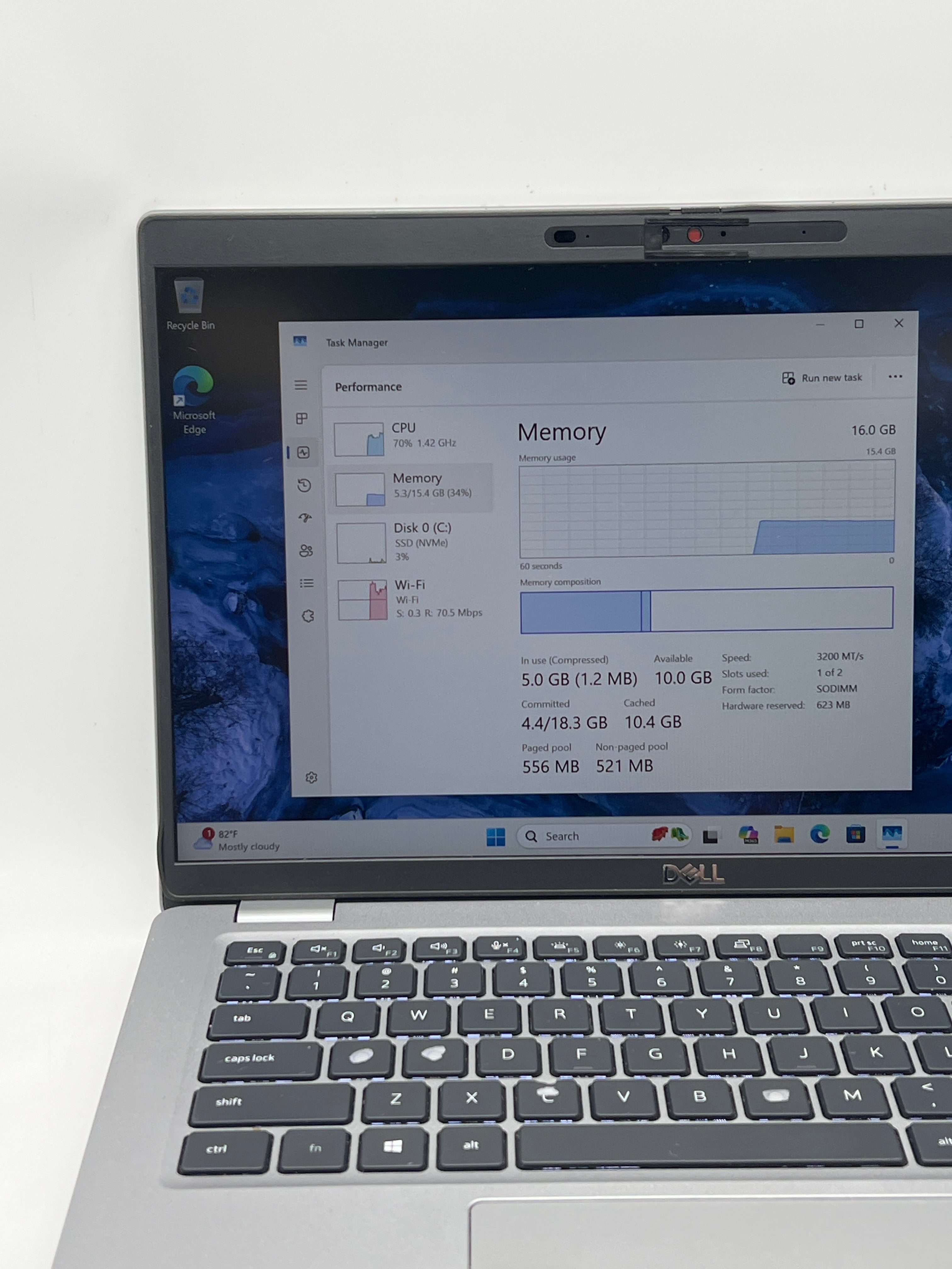 Dell Latitude 5420 Touch i5-1145G7 16GB RAM 256GB SSD - Worn Keyboard