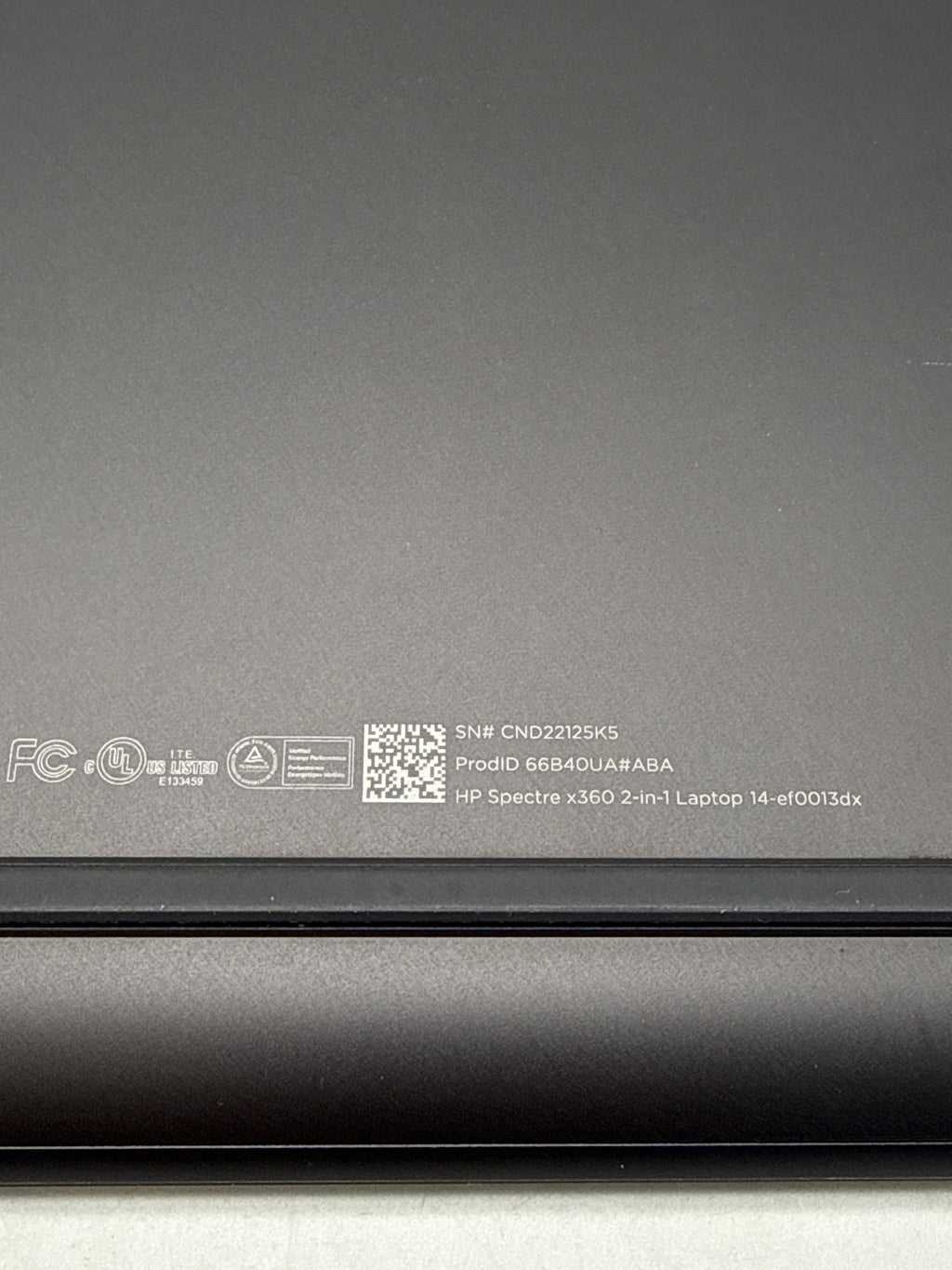 HP Spectre x360 14-ef0xxx Core i7-1255U 16GB RAM 1TB SSD - Used