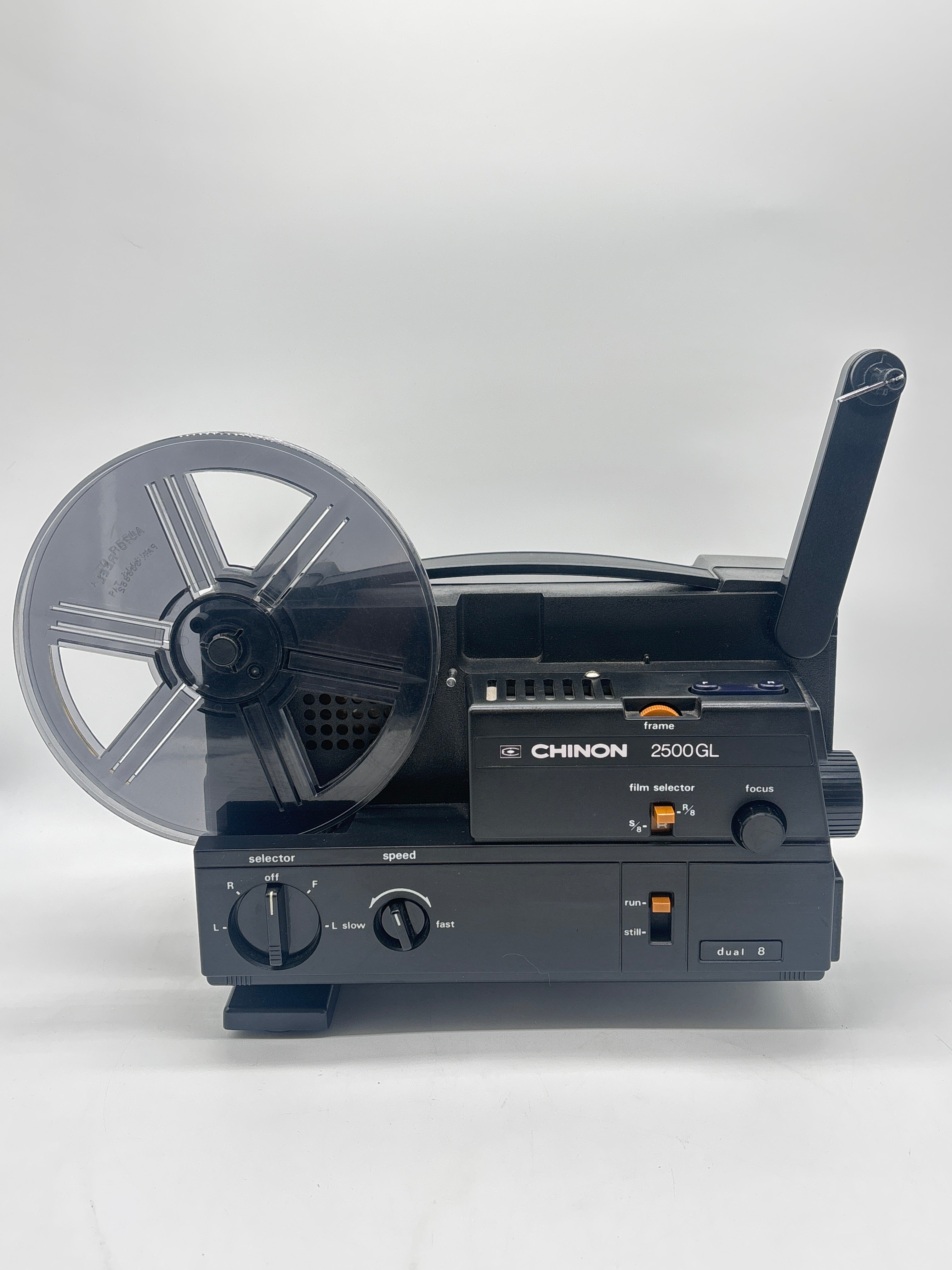 Chinon 2500 GL Movie Projector 8mm Untested
