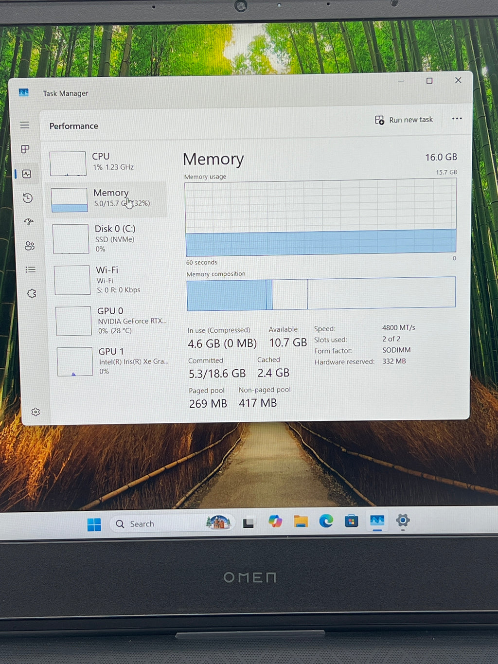 HP Omen 16-K0013DX i7-12700H 2.3GHz 16GB RAM 1TB SSD GeForce RTX 3050 Ti