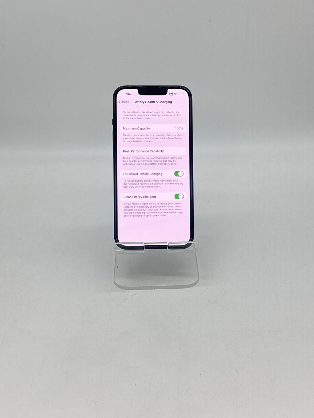 Apple iPhone 13 128GB Unlocked Midnight - Used