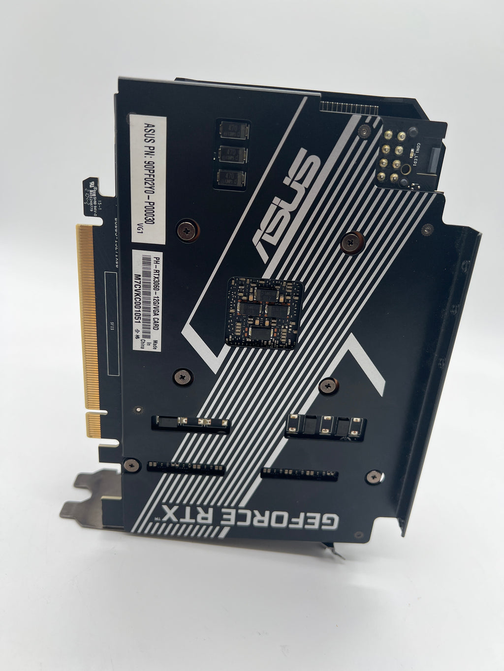 ASUS GeForce RTX 3060 12GB GDDR6 PH-RTX3060-12G VGA Black Used