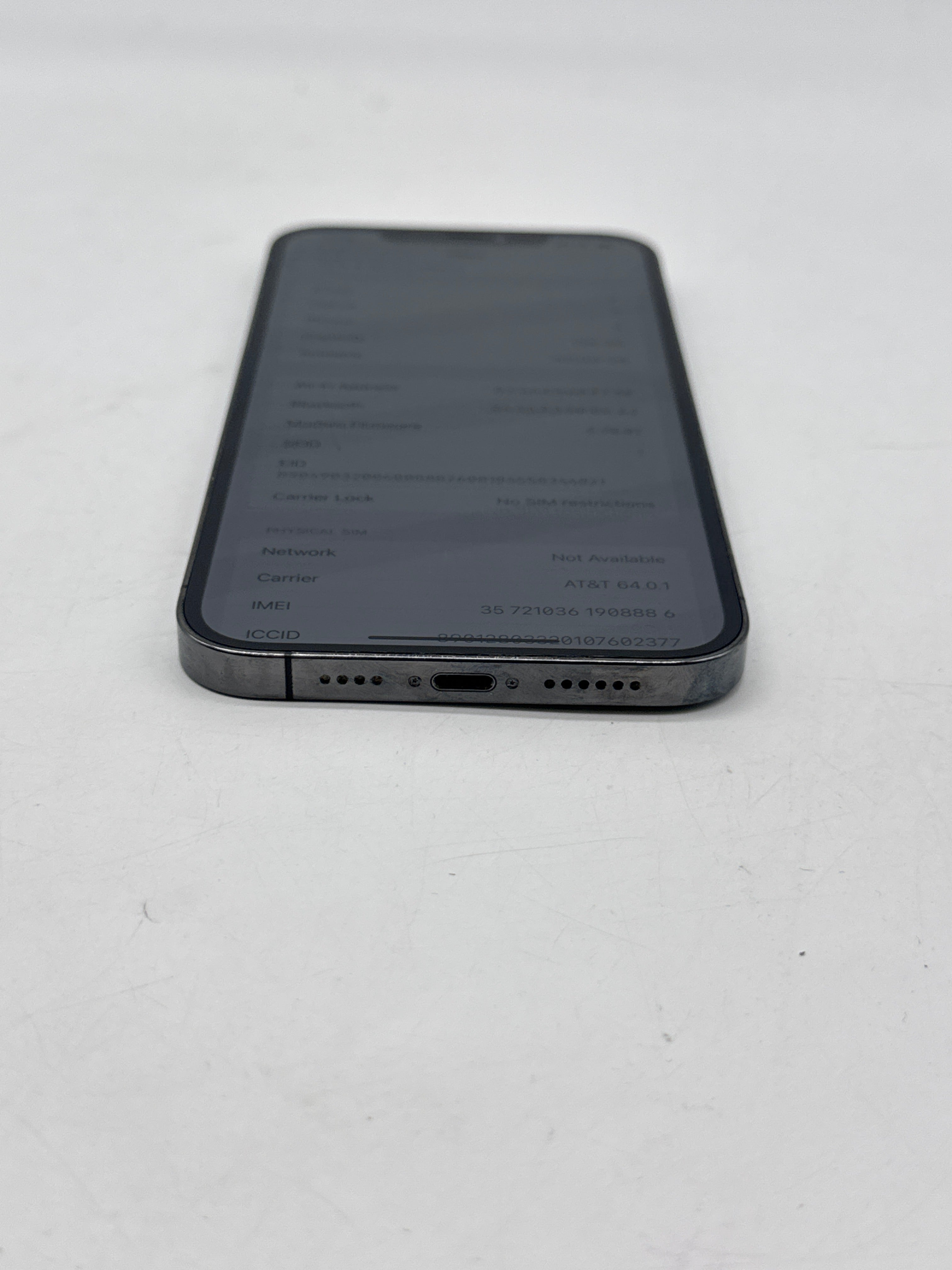 Apple iPhone 12 Pro Max 256GB Factory Unlocked - Cracked Back Bad Batt