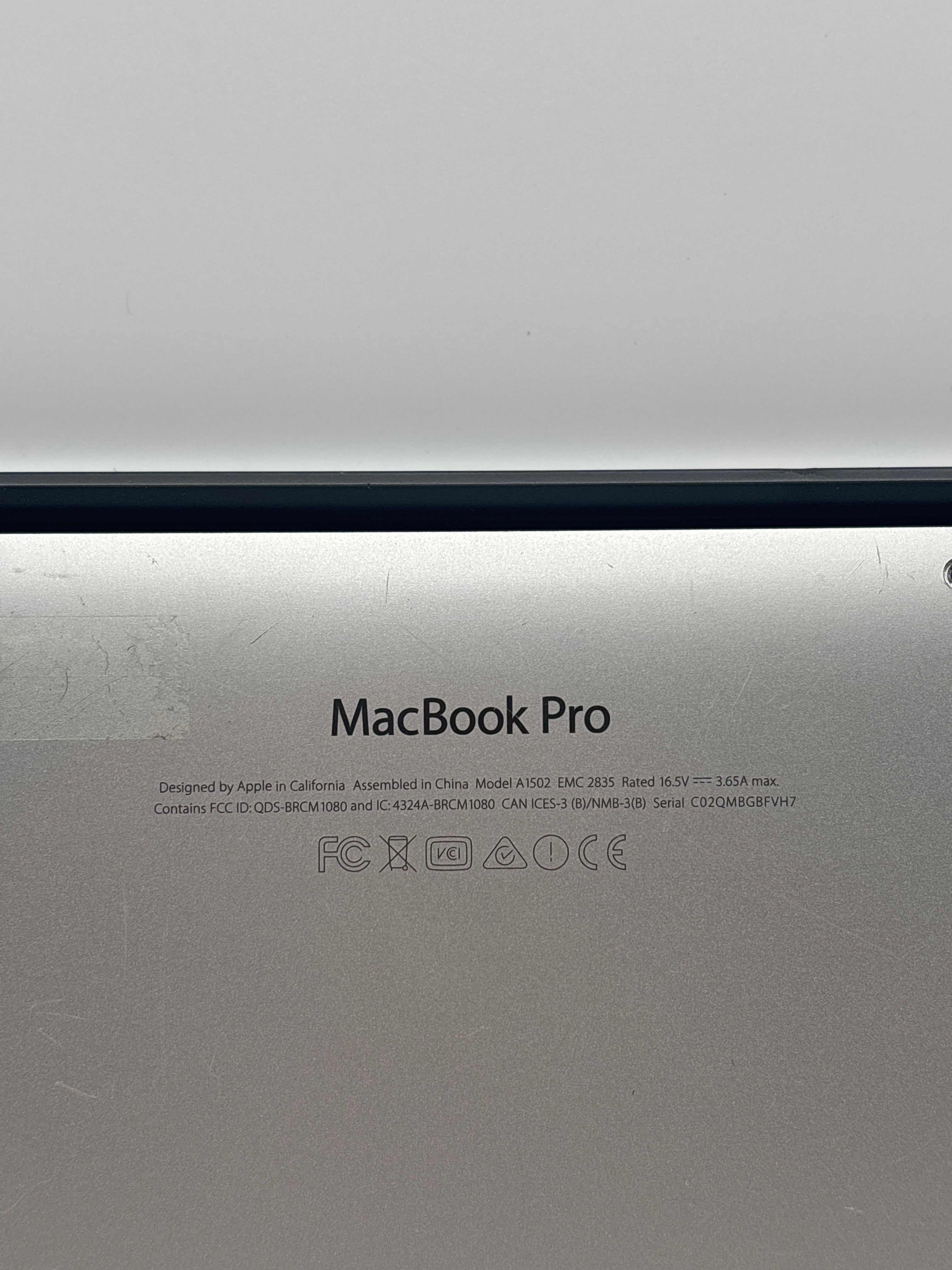 Apple MacBook Pro A1502 i5 8GB RAM 512GB SSD - For Parts (Read DESC)
