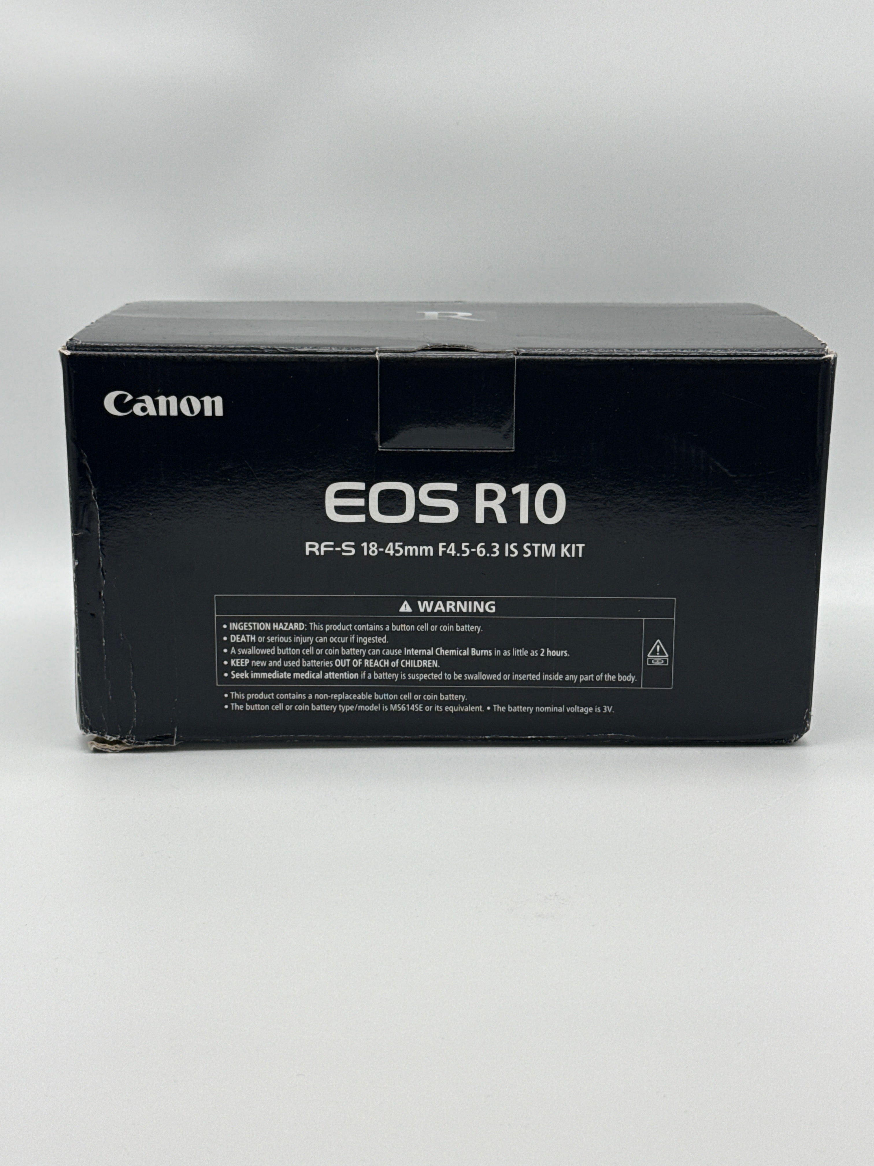Canon EOS R10 24MP Mirrorless w/ RF-S 18-45mm Lens Black - New