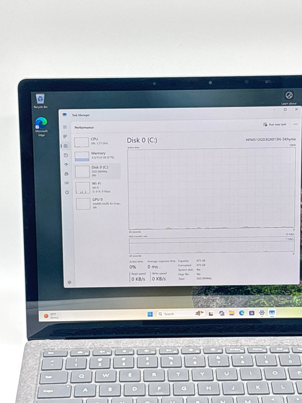 Microsoft Surface Laptop 5 1950 i7-1265U 16 GB RAM 512 GB