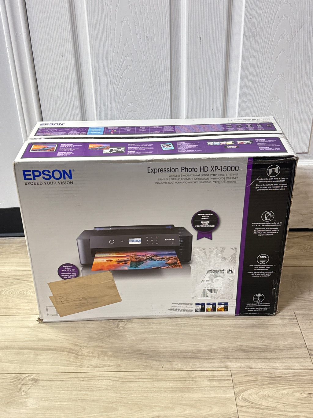 Epson Expression Photo HD XP-15000 Wireless Color Photo Printer 13x19 - New