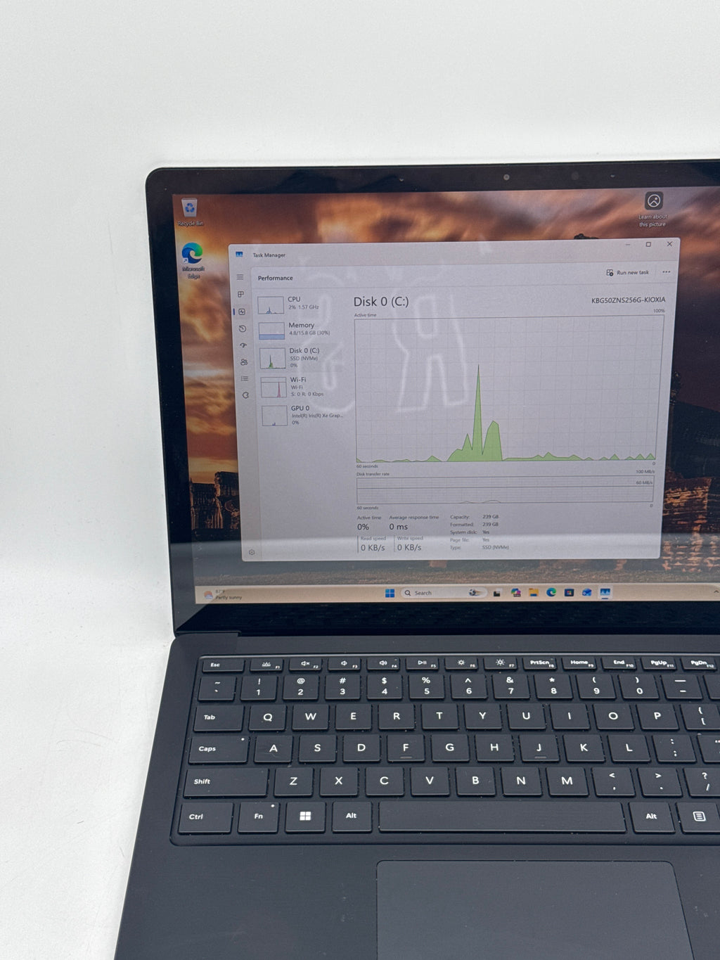 Microsoft Surface Laptop 5 1951 i7-1265U 16GB RAM 256GB SSD
