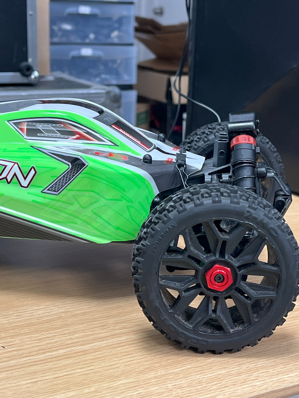 ARRMA Typhon Mega 665 RC Electric Buggy Green - Used