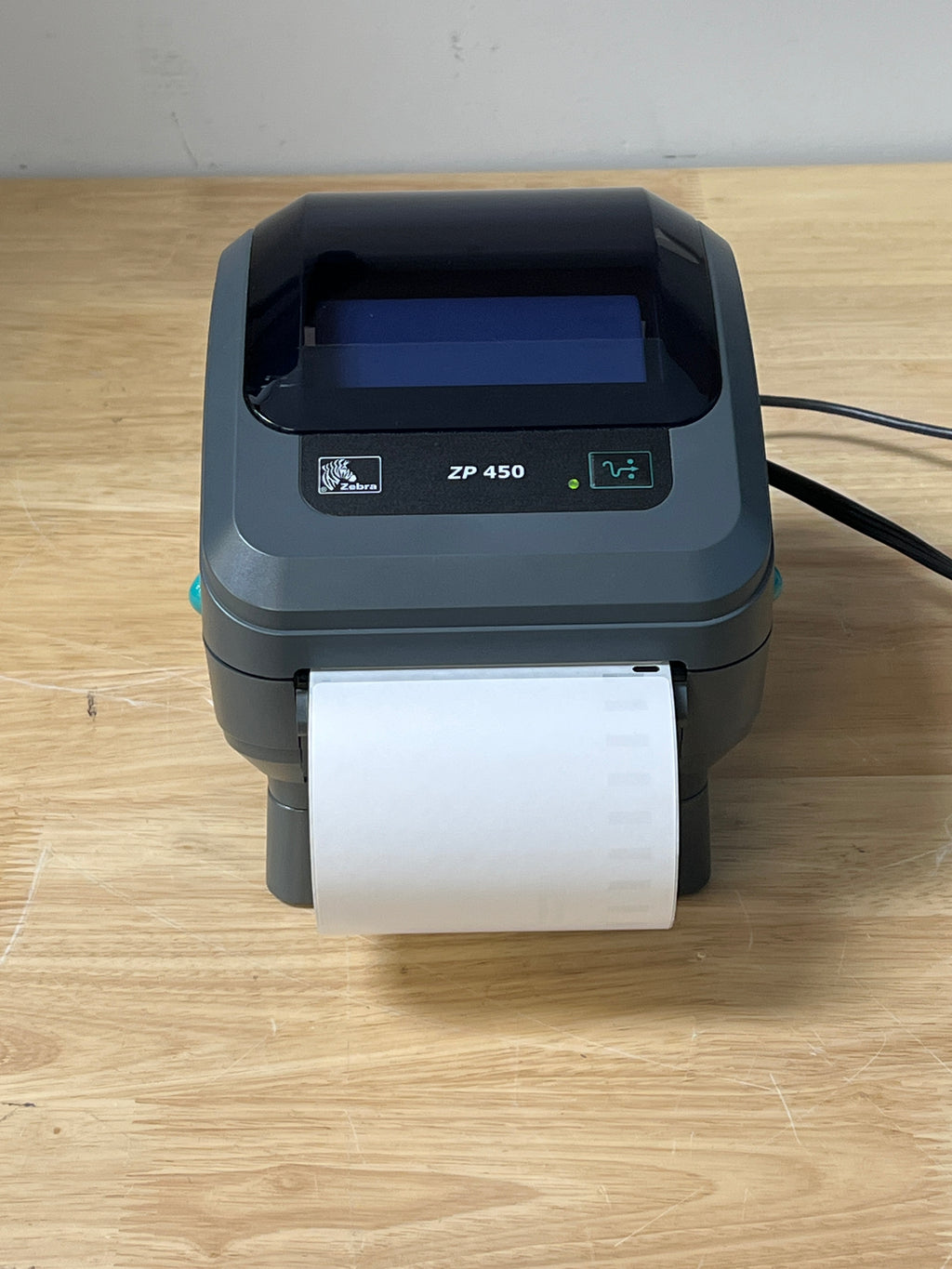 Zebra ZP450 Black Thermal Barcode Label Printer 200dpi 6 ips USB Used